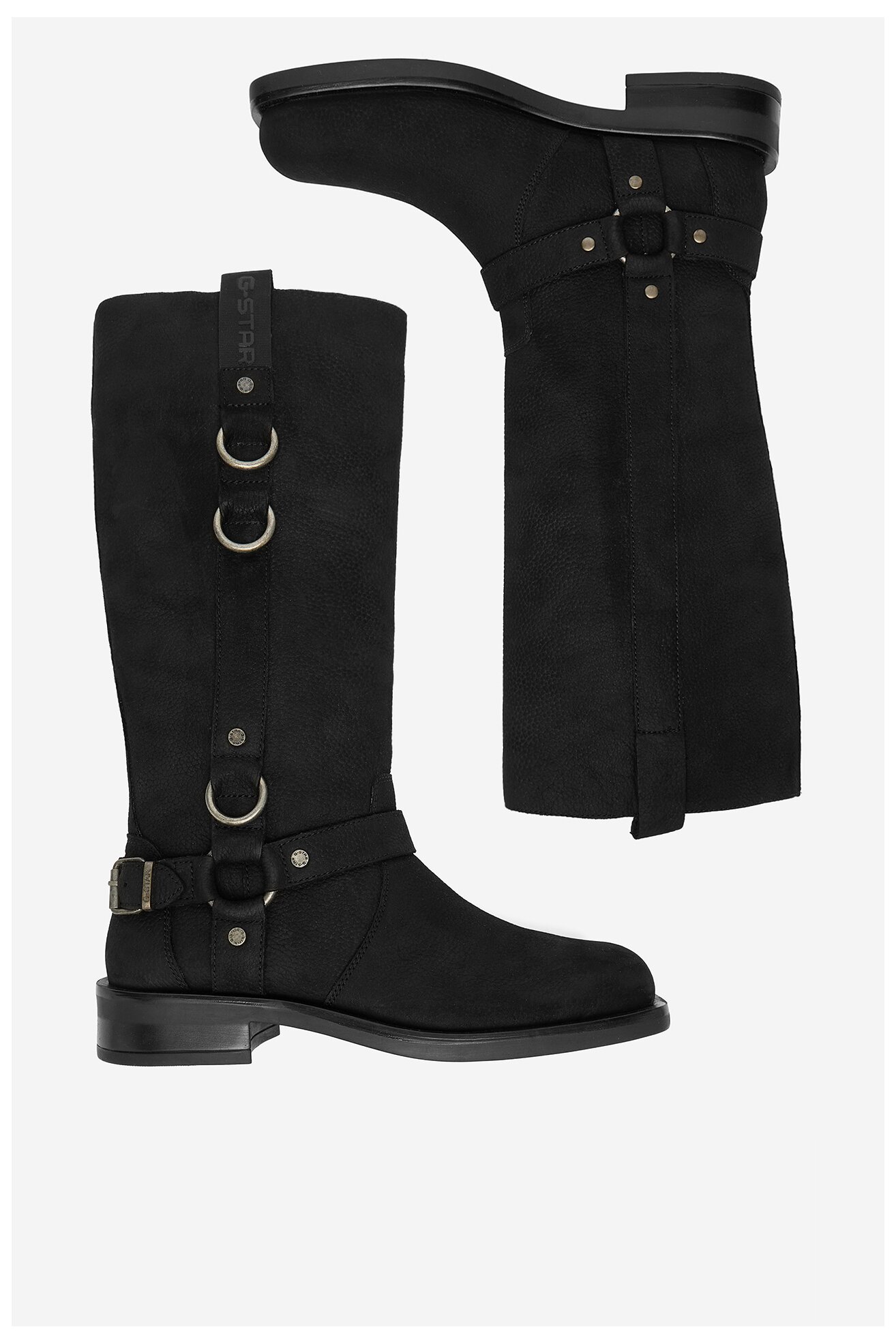 Kozaki G-STAR RAW CEO-WI45-CHRISTIAN-02 Czarny