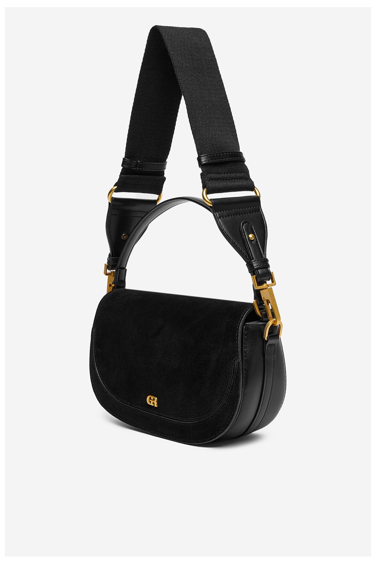 Kézitáska Gino Rossi EO-LUIZA FEKETE