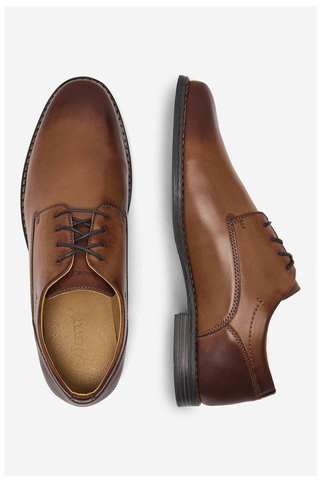 Половинки обувки Lanetti ALMER-17 MBS КАМЕЛ