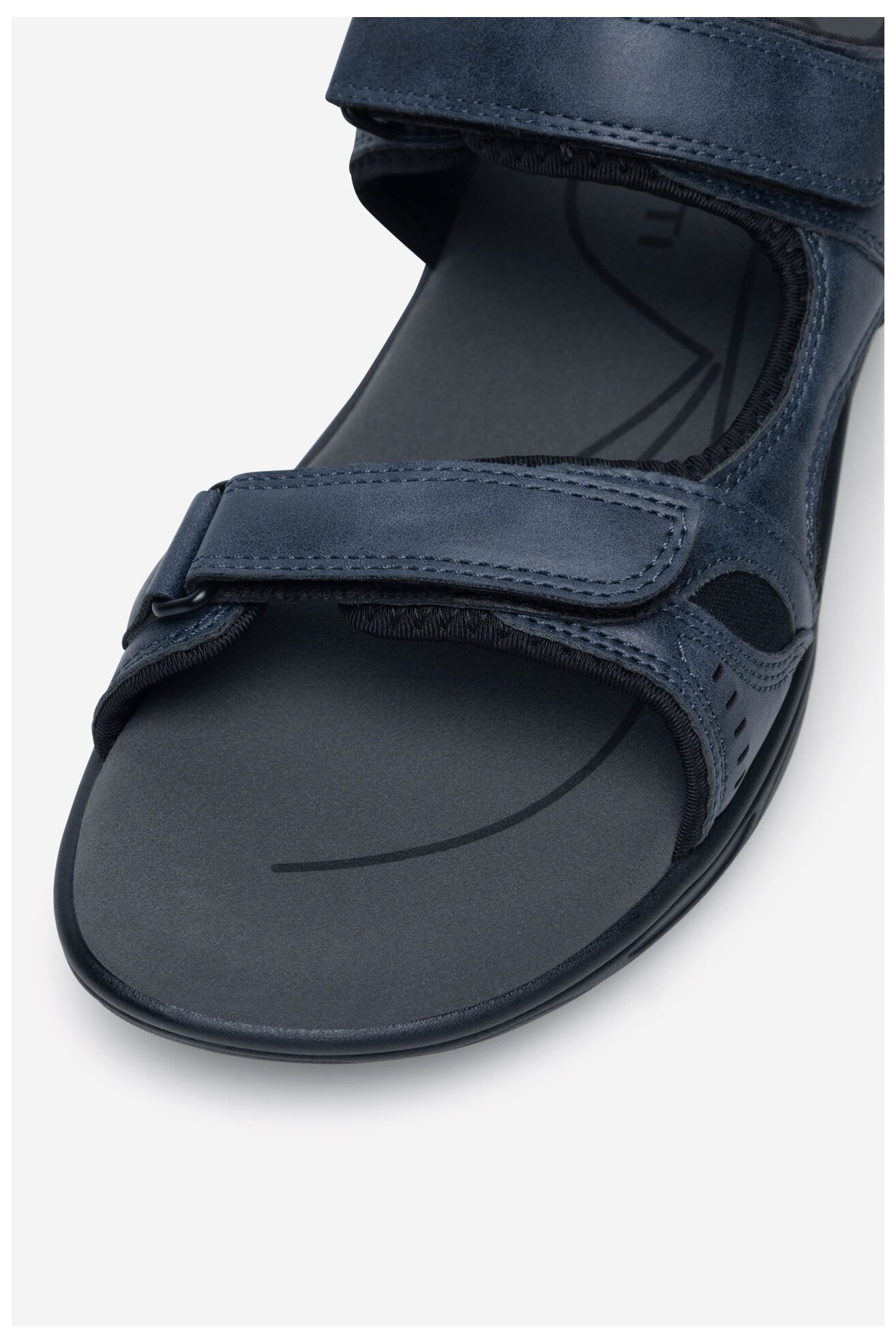 Sandały Lanetti MSS20463-01 Granatowy