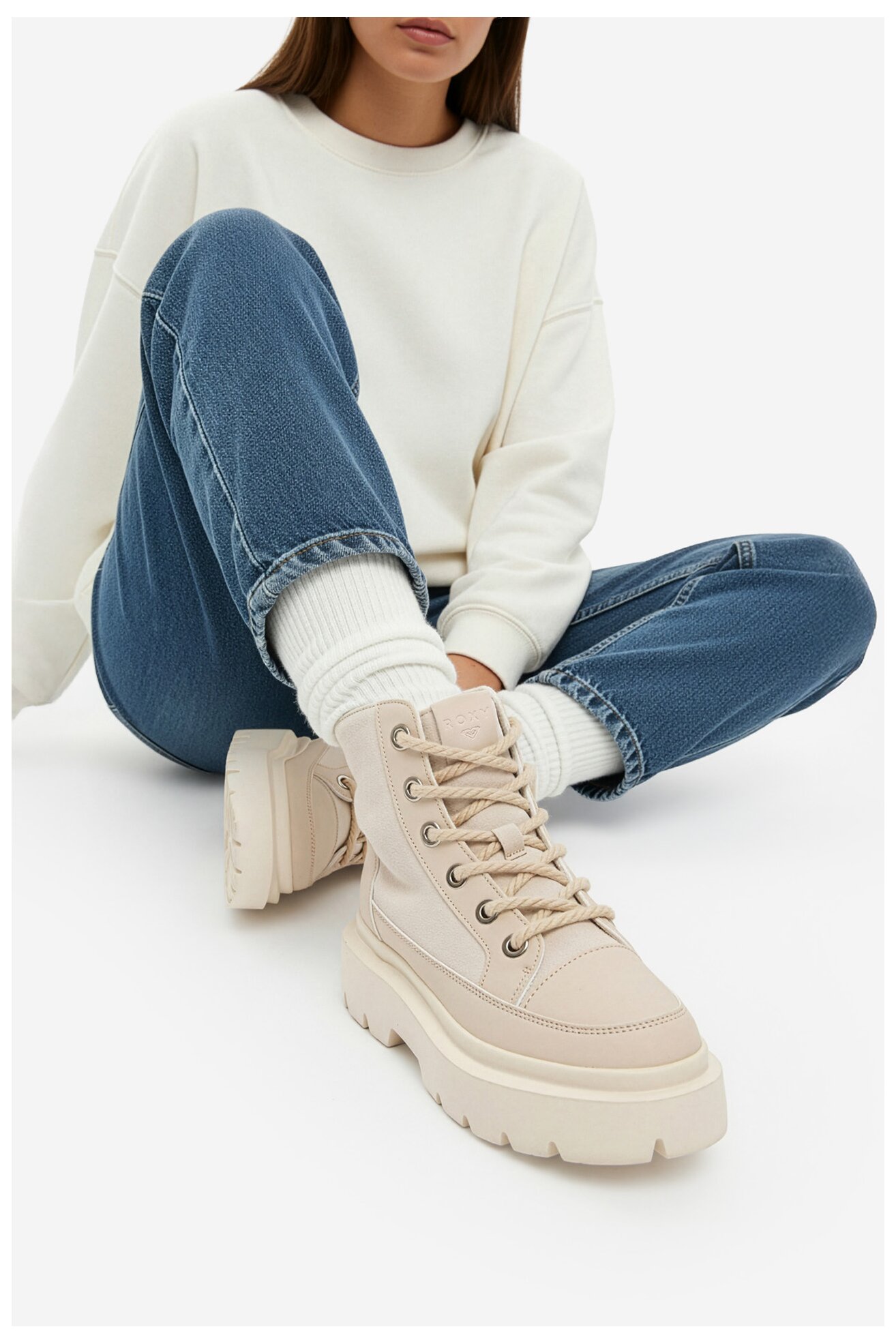 Trzewiki ROXY CEO-V12-1125 Beżowy