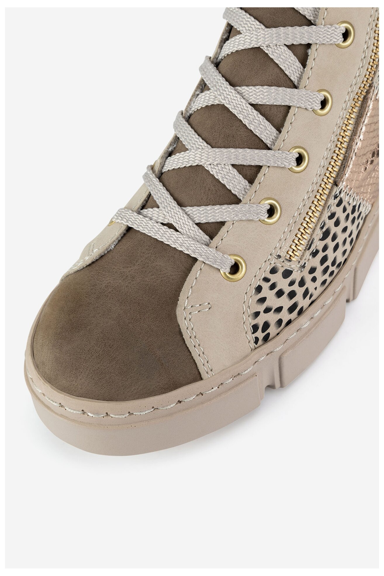 Trzewiki Rieker N5931-62 Beżowy