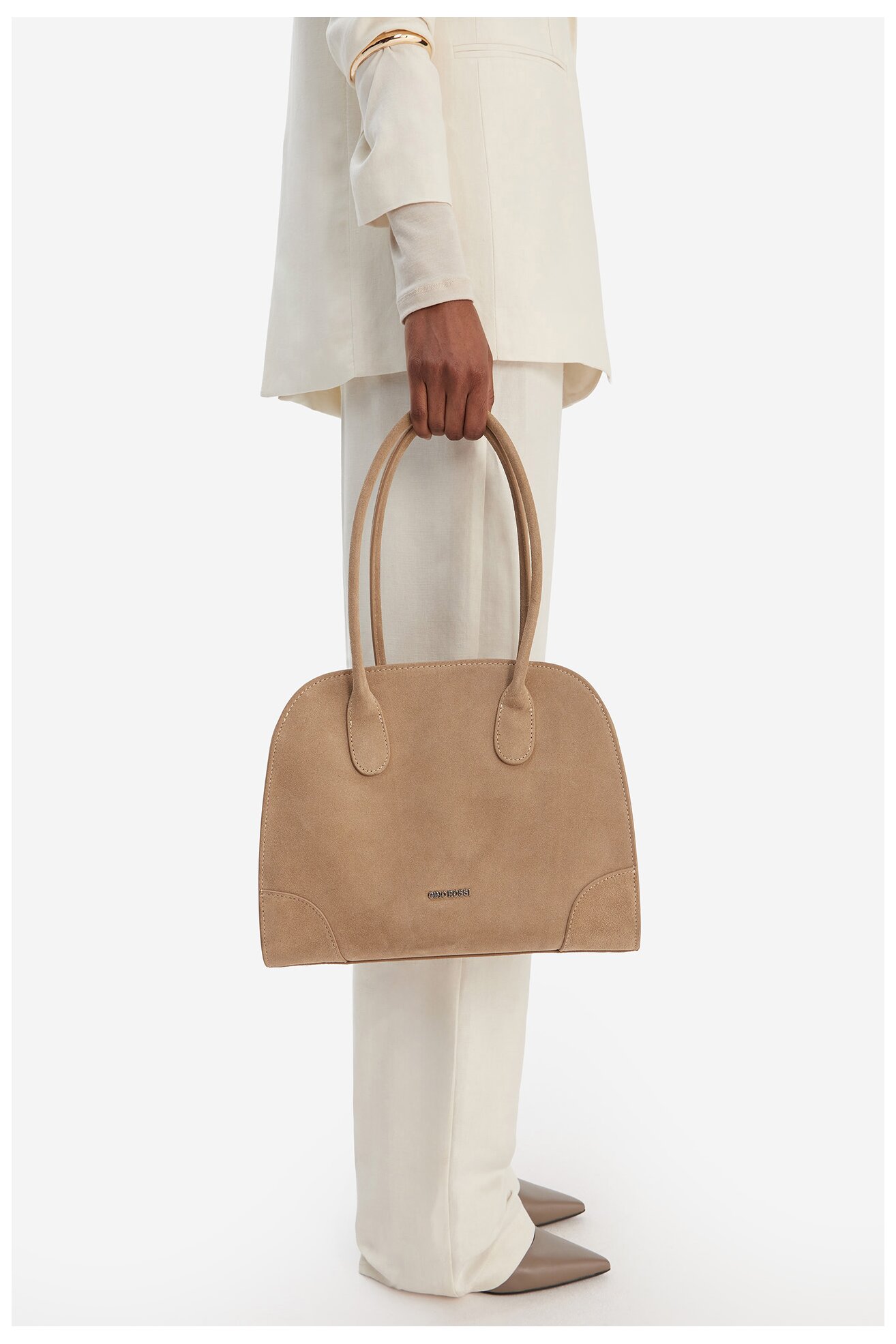 Дамска чанта Gino Rossi EO-LA224-19138 БЕЖОВ