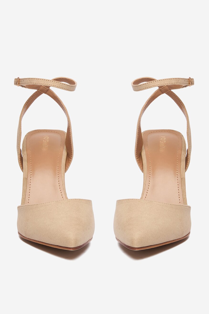 Czółenka DeeZee CEO-CD25-039-1 Beżowy - 5906751714638