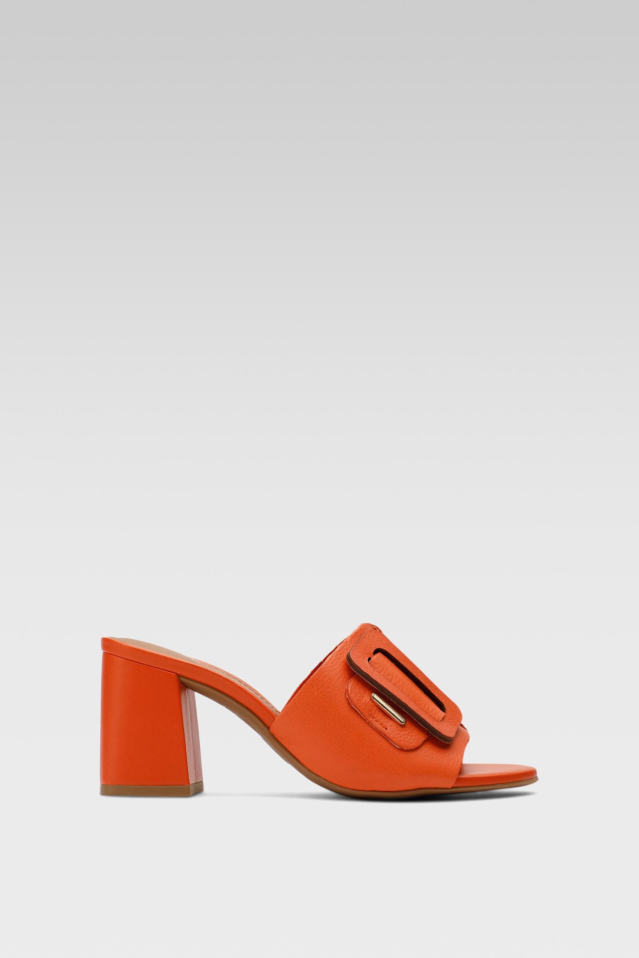 Klapki Sergio Bardi KR-331802-03SB Pomarańczowy