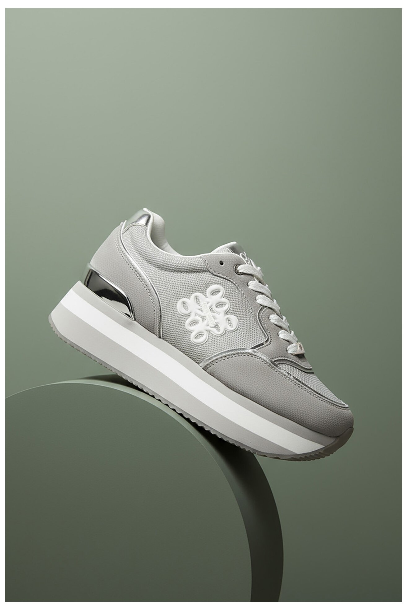 Patike NINE WEST SS25-3C093 SREBRNA