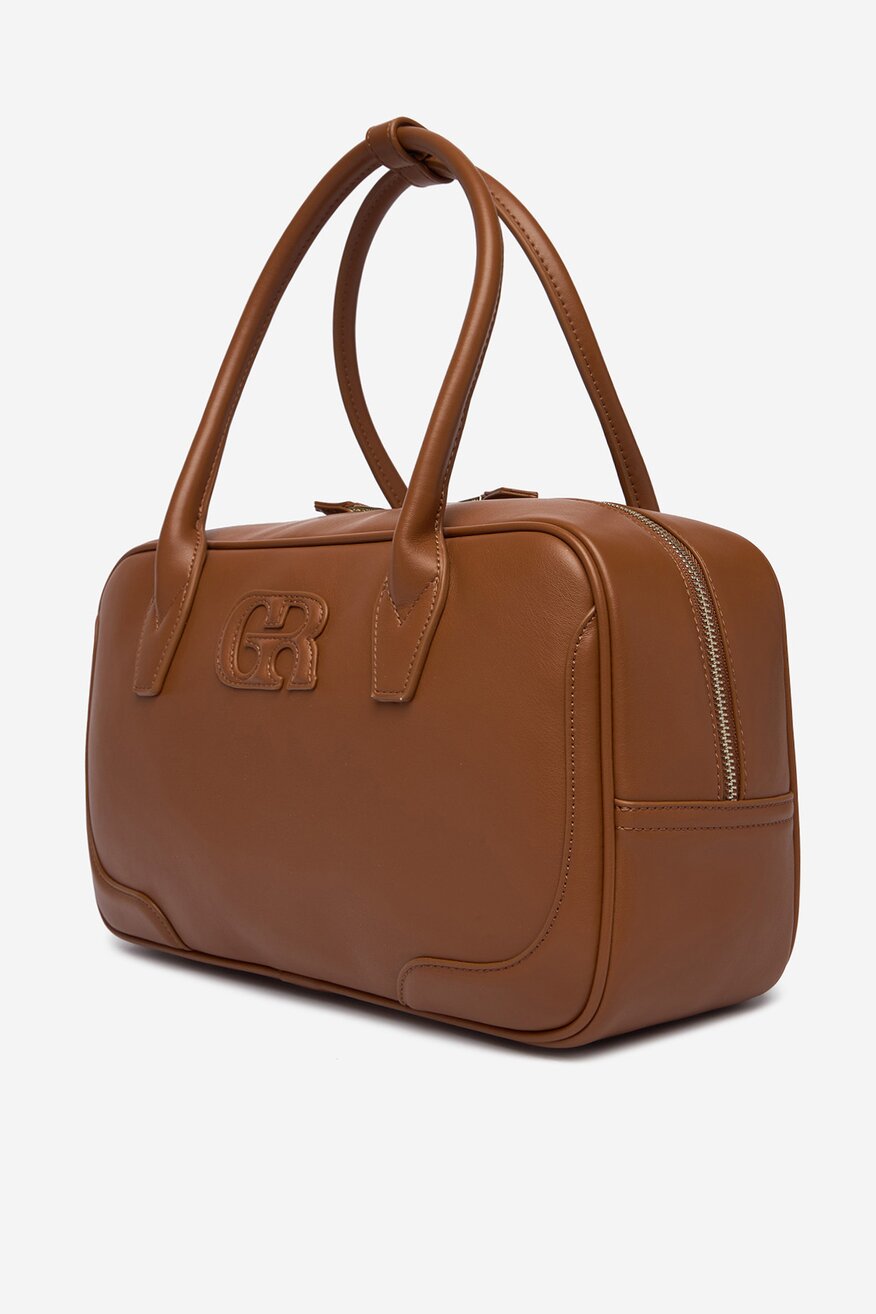 Дамска чанта Gino Rossi КАМЕЛ - 5906751623596