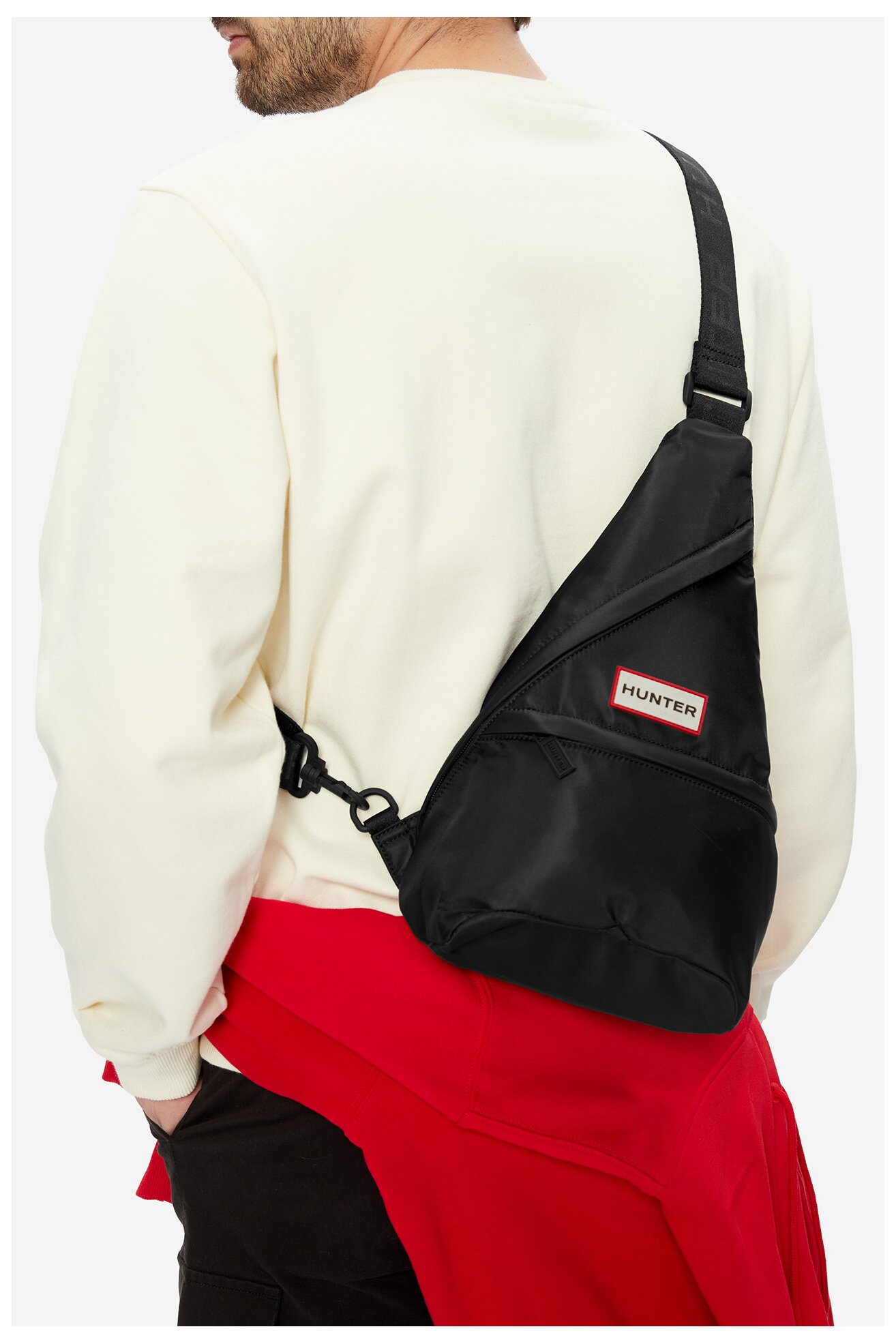 Torba męska HUNTER HTR-B-004-07 Czarny