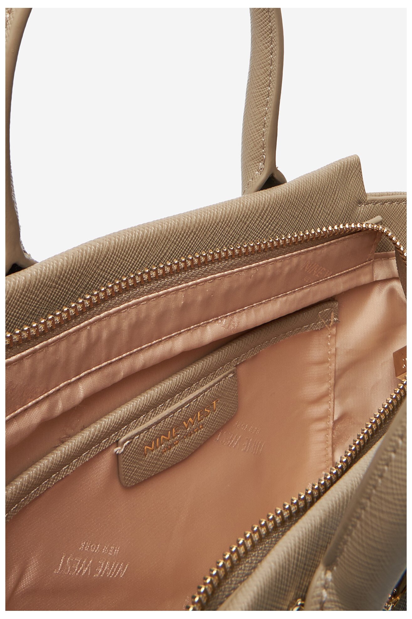 Kézitáska NINE WEST CEO-CHELSEA-CHARM-I-LX10187 BÉZS