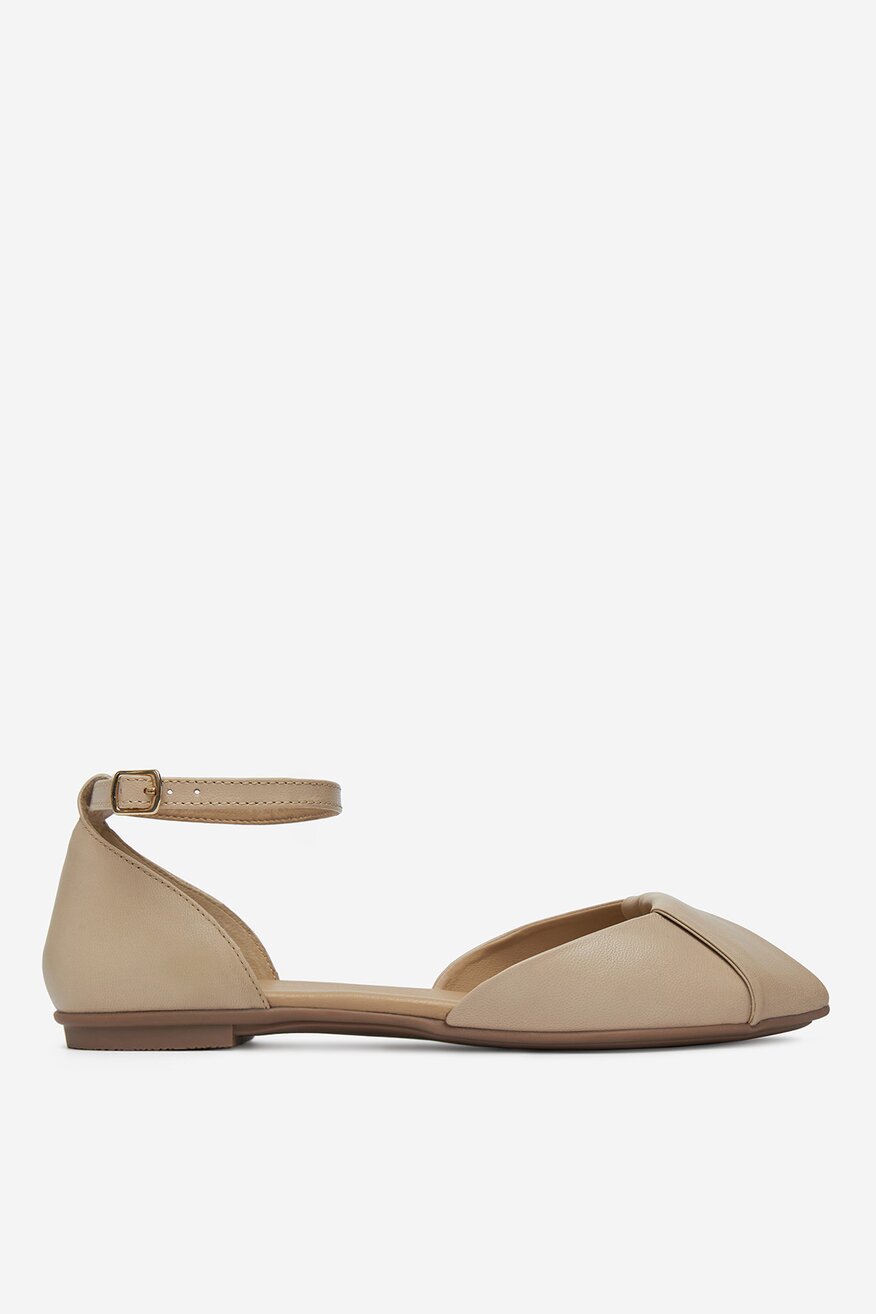 
                Lasocki - Baleriny skórzane - 5903698601939