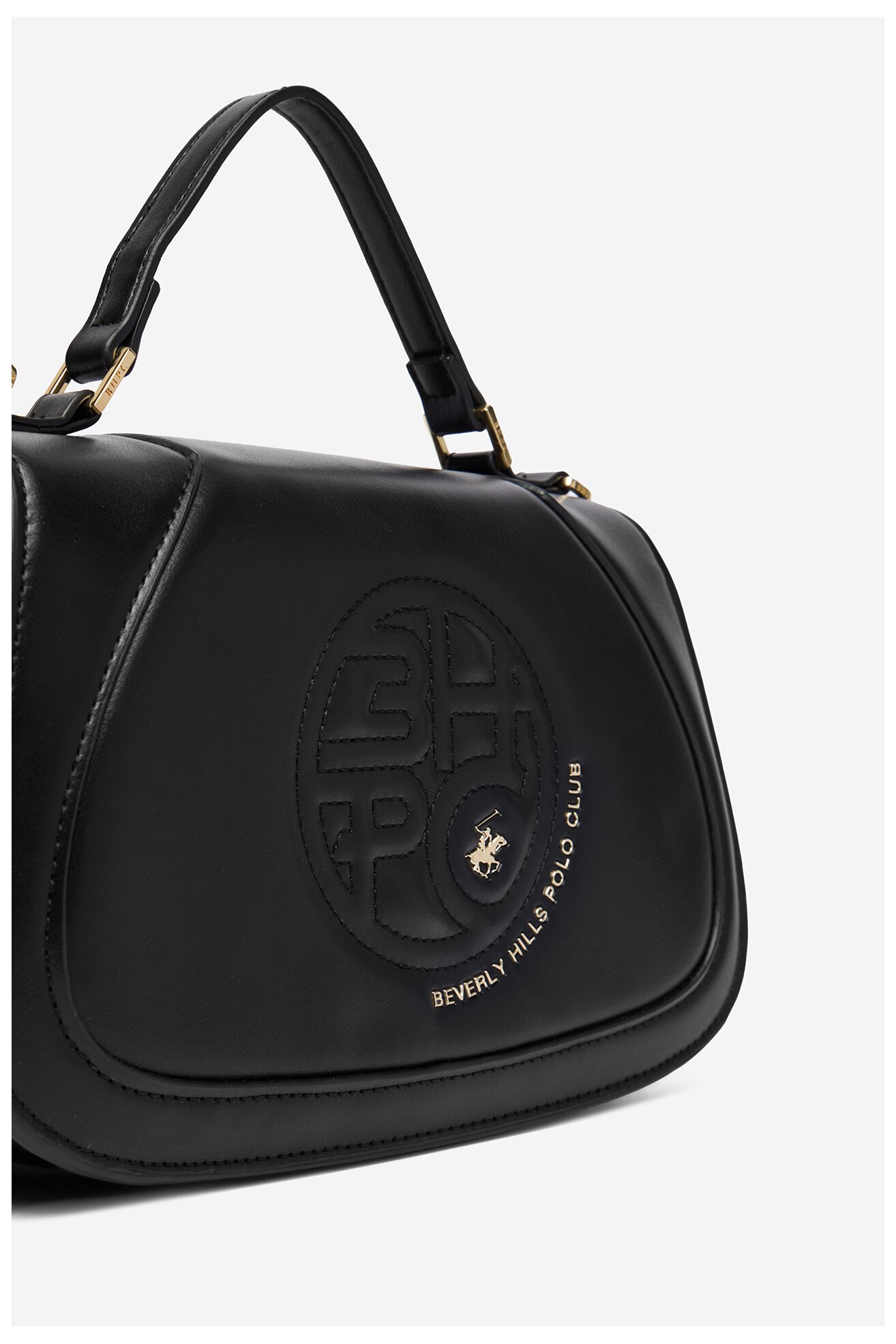 Torebka Beverly Hills Polo Club CEO-BHPC-L-003-09 Czarny