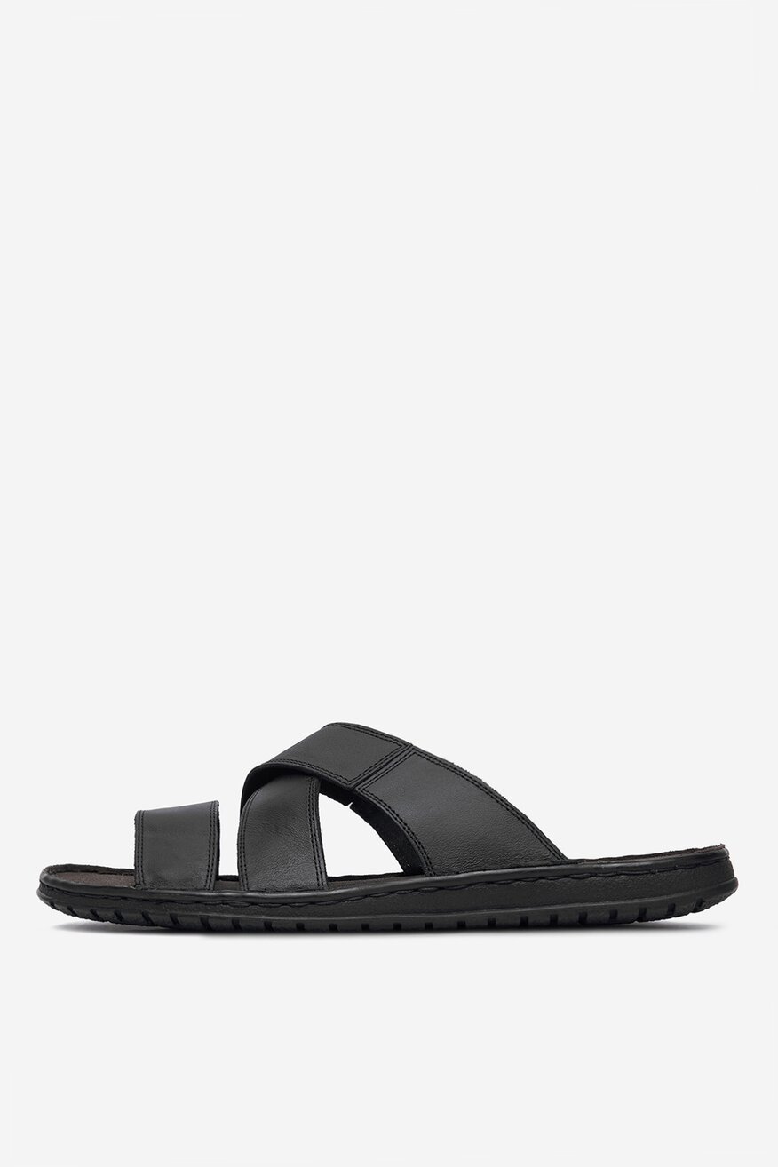 
                Lasocki - Klapki skórzane - 5906751718834