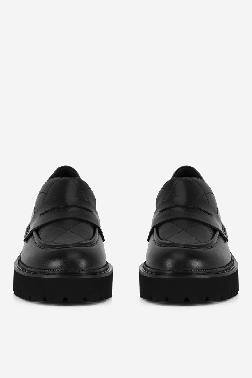 Badura - Loafersy skórzane - 5905588955887