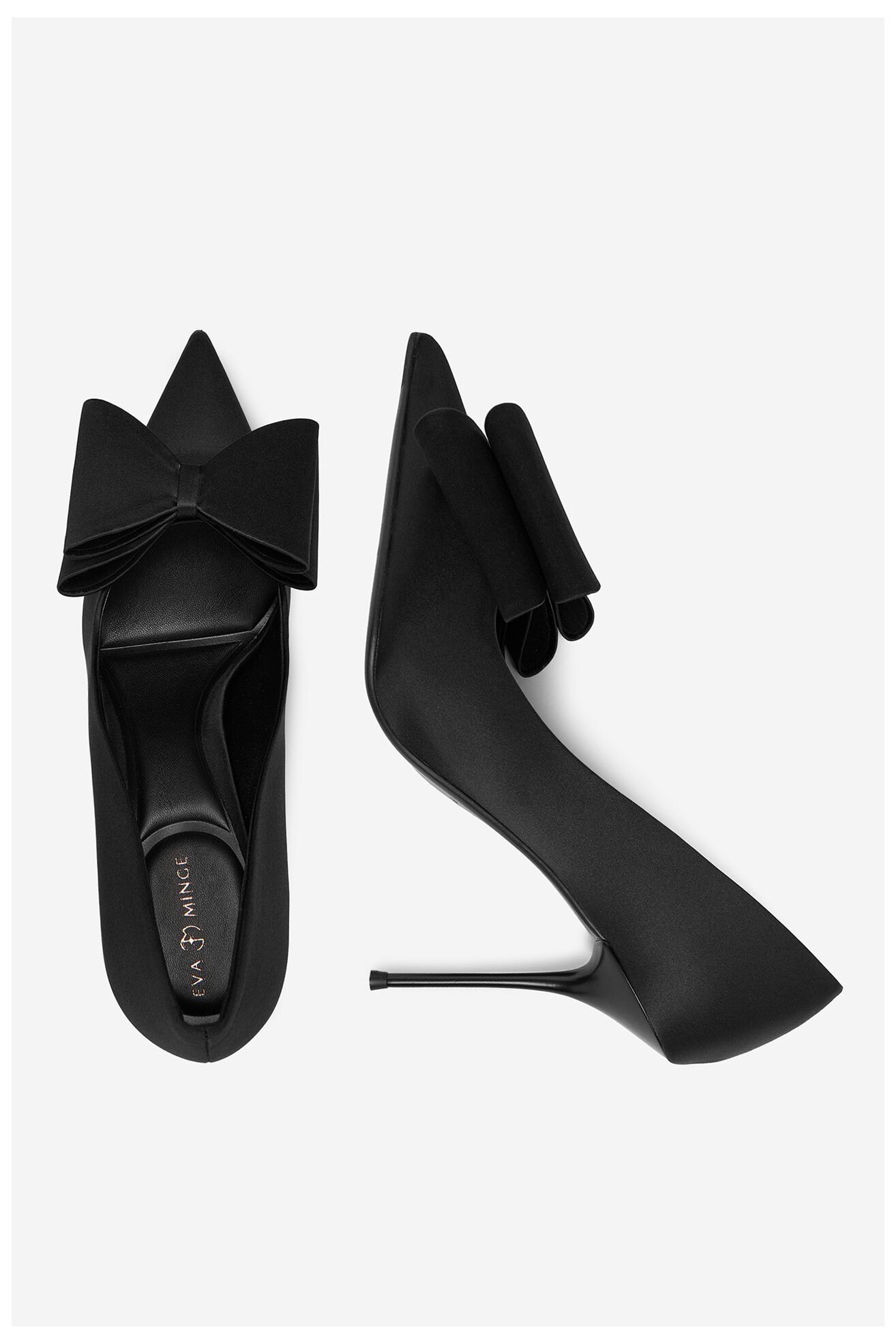 Pantofi cu toc EVA MINGE EO-EMI-25P142 NEGRU