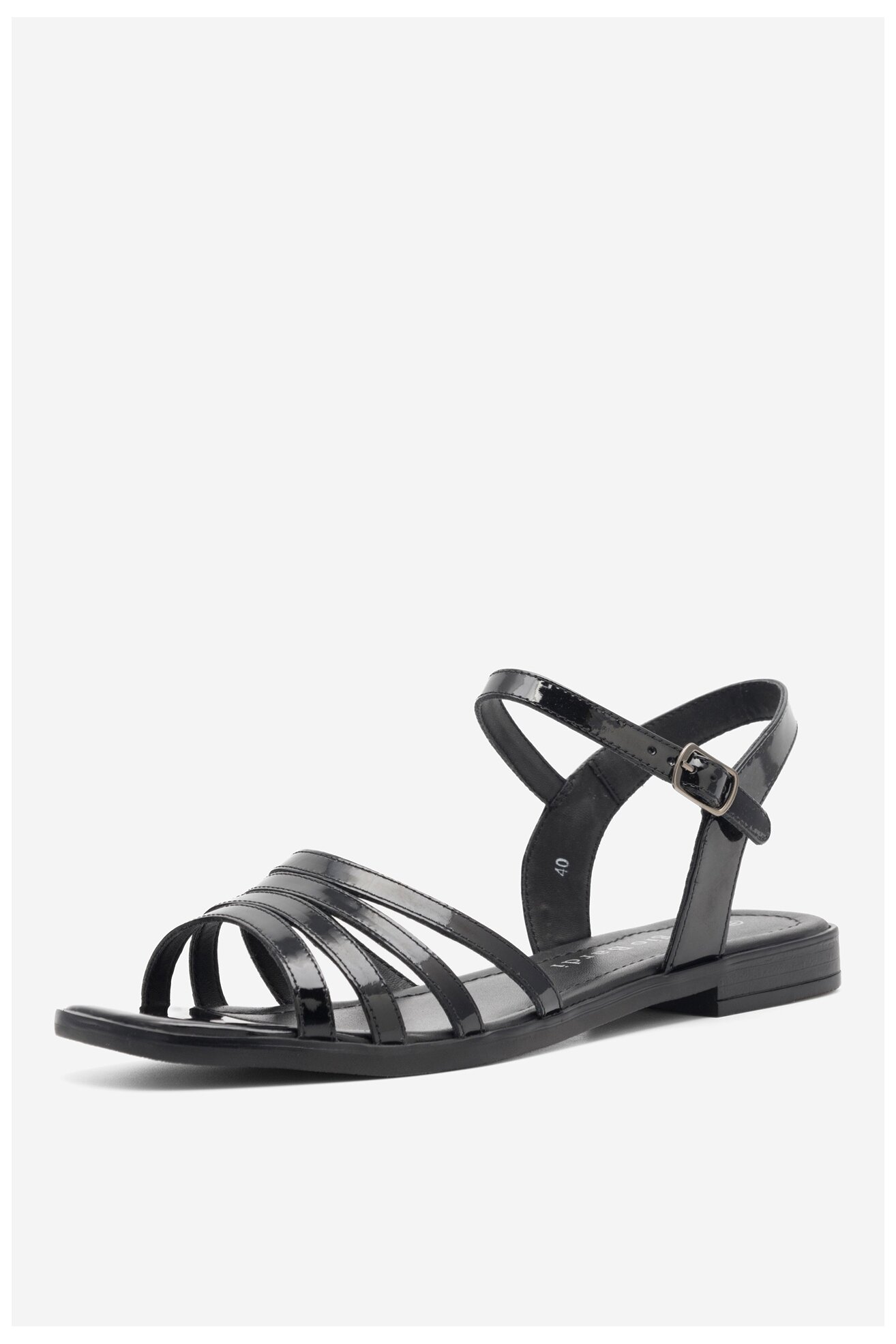 Sandały Sergio Bardi WI16-B1033-01SB Czarny