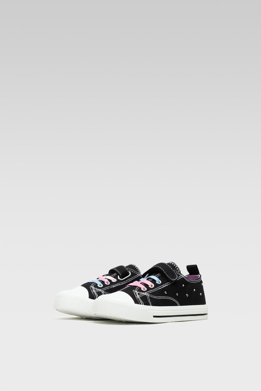 Pantofi pânză Nelli Blu NEGRU - 5904248824990