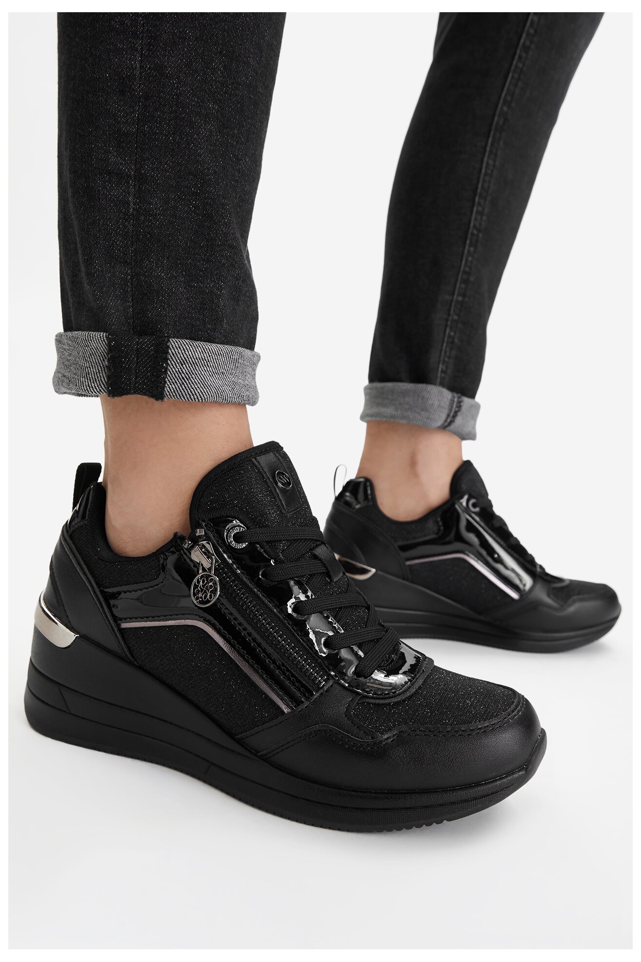 Сникърси NINE WEST CEO-AMINA-01 ЧЕРЕН