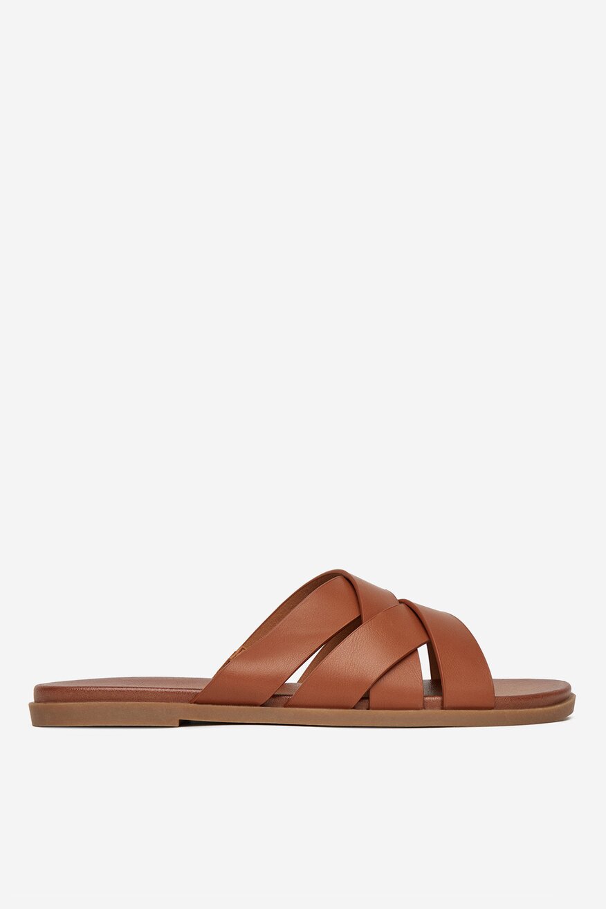 Flip-flop Clara Barson CAMEL - 5906751040393
