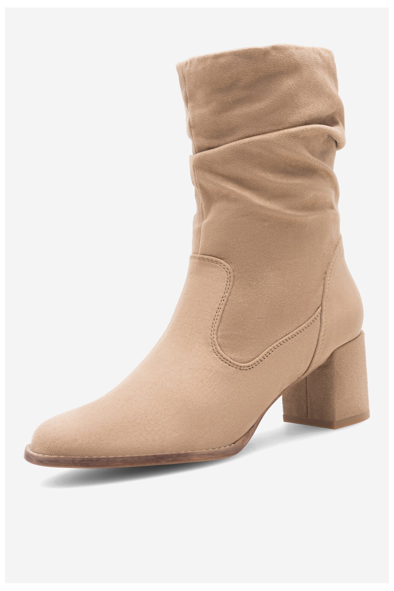 Botki Clara Barson FRAISE WYL3603-1 Beżowy ciemny