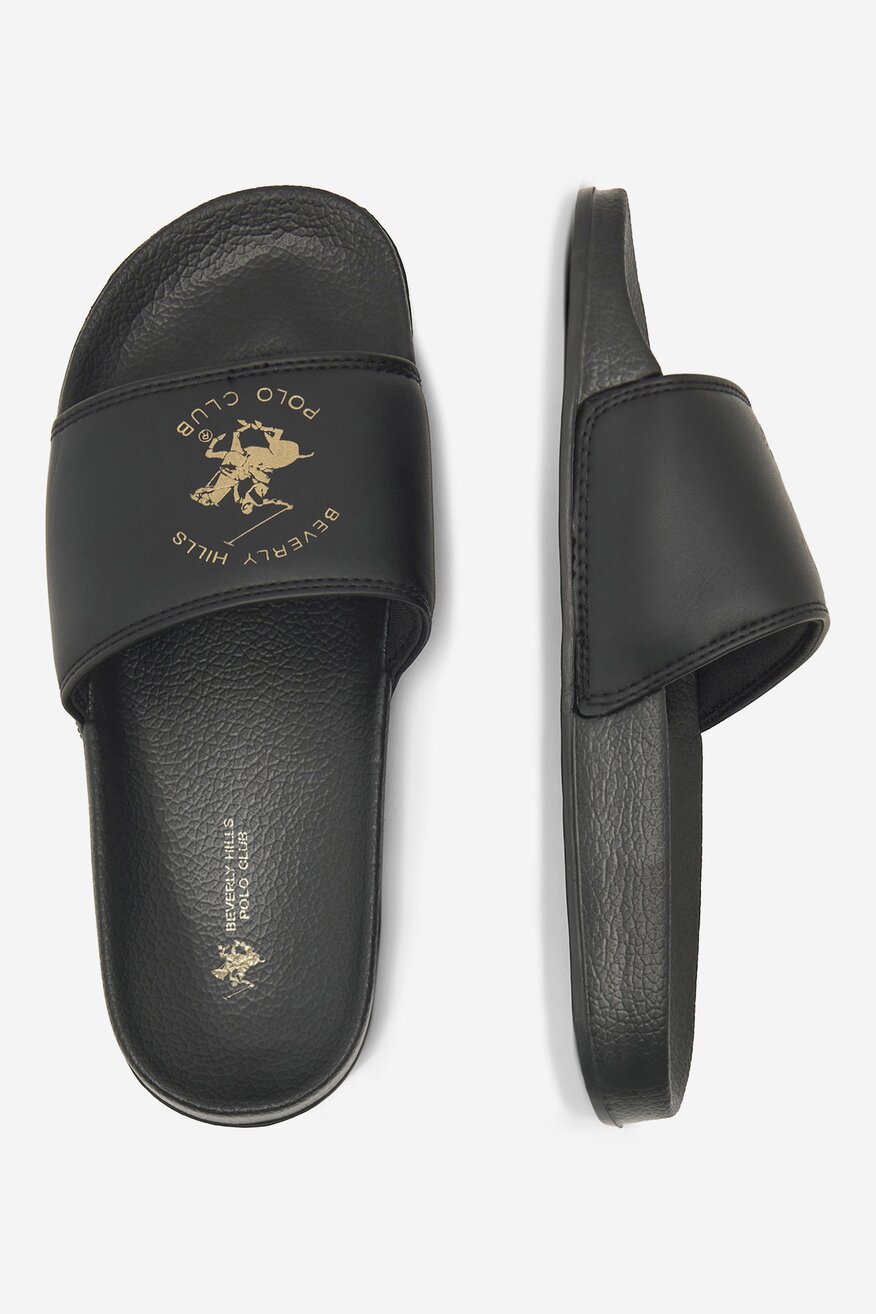 Șlapi pentru bazin Beverly Hills Polo Club NEGRU - 5905588461647