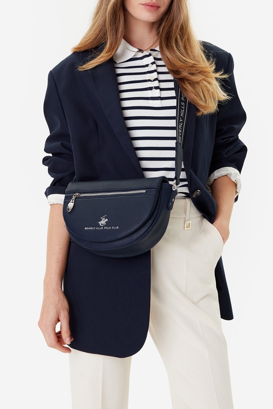 Beverly Hills Polo Club - Średnia torebka saddle - 5906751385890