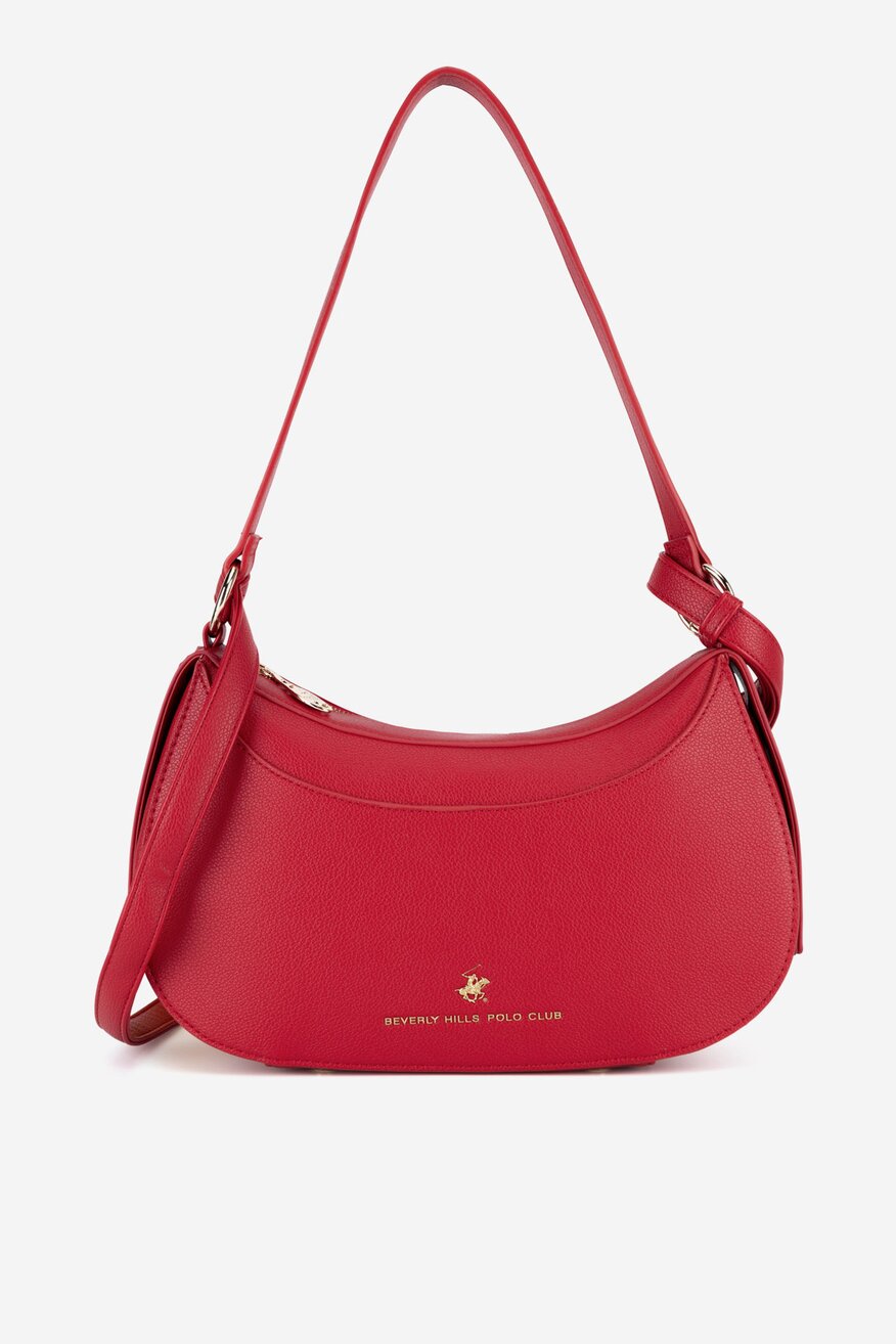 
                Дамска чанта Beverly Hills Polo Club ЧЕРВЕН - 5903419783852