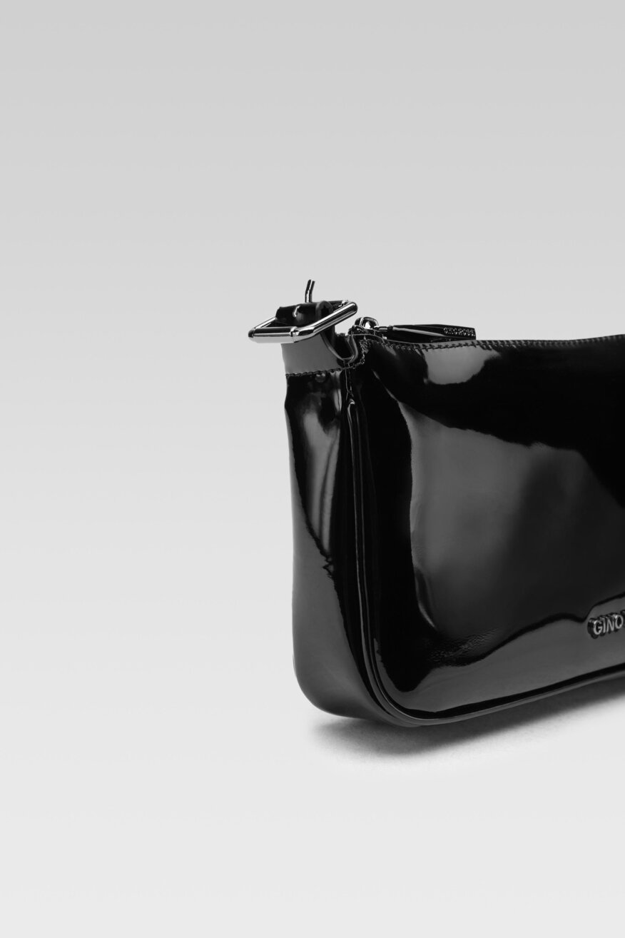 
                Gino Rossi - Torebka skórzana czarna - 5903698361314