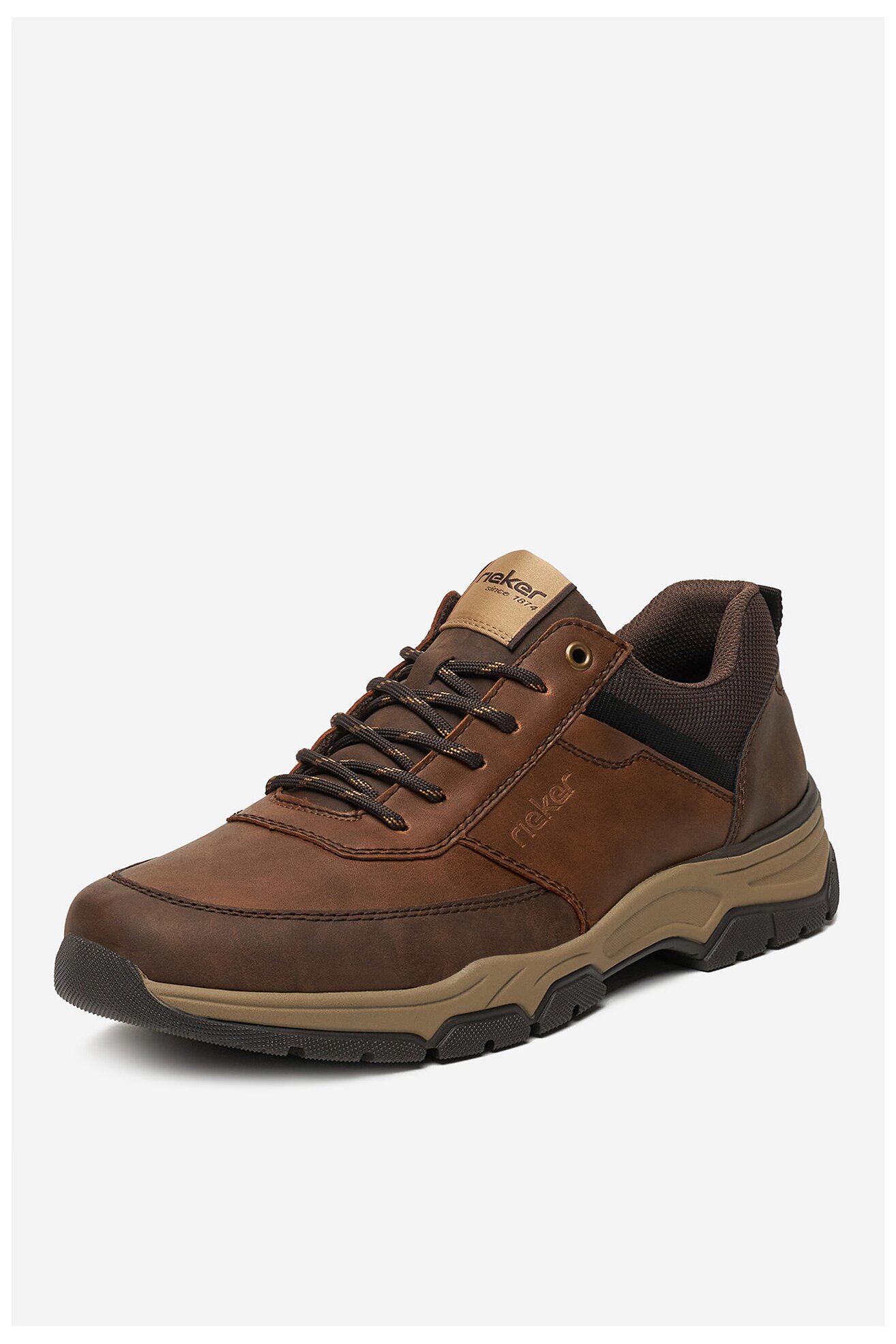 Półbuty Rieker 31205-22 Brązowy