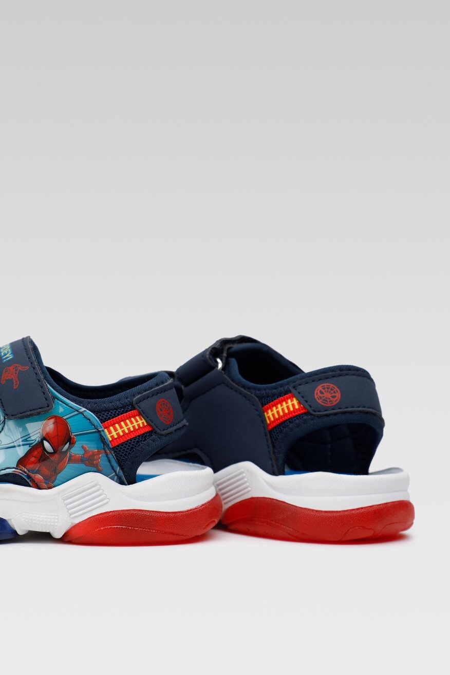 
                Spider-Man - Sandały granatowe na rzep - 5904248765835