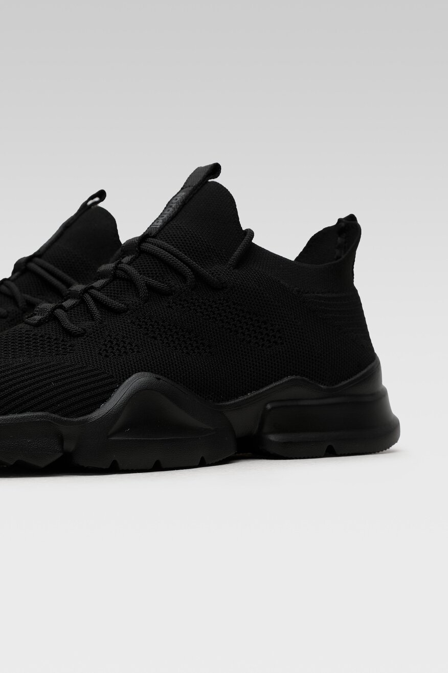 Sprandi - Obuwie sportowe czarne sznurowane - 5904248226251