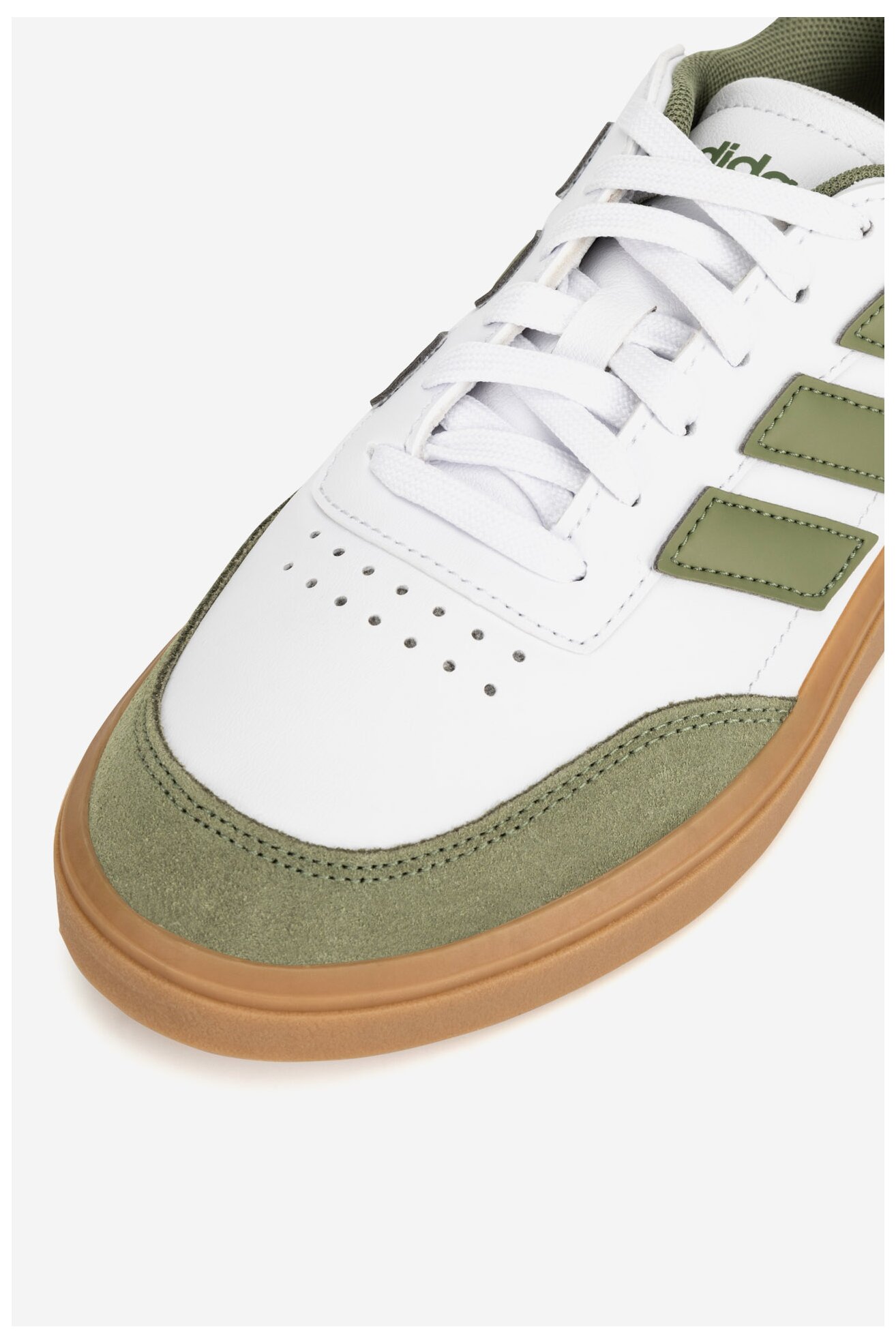 Спортни обувки adidas COURTBLOCK J ID6499 БЯЛ