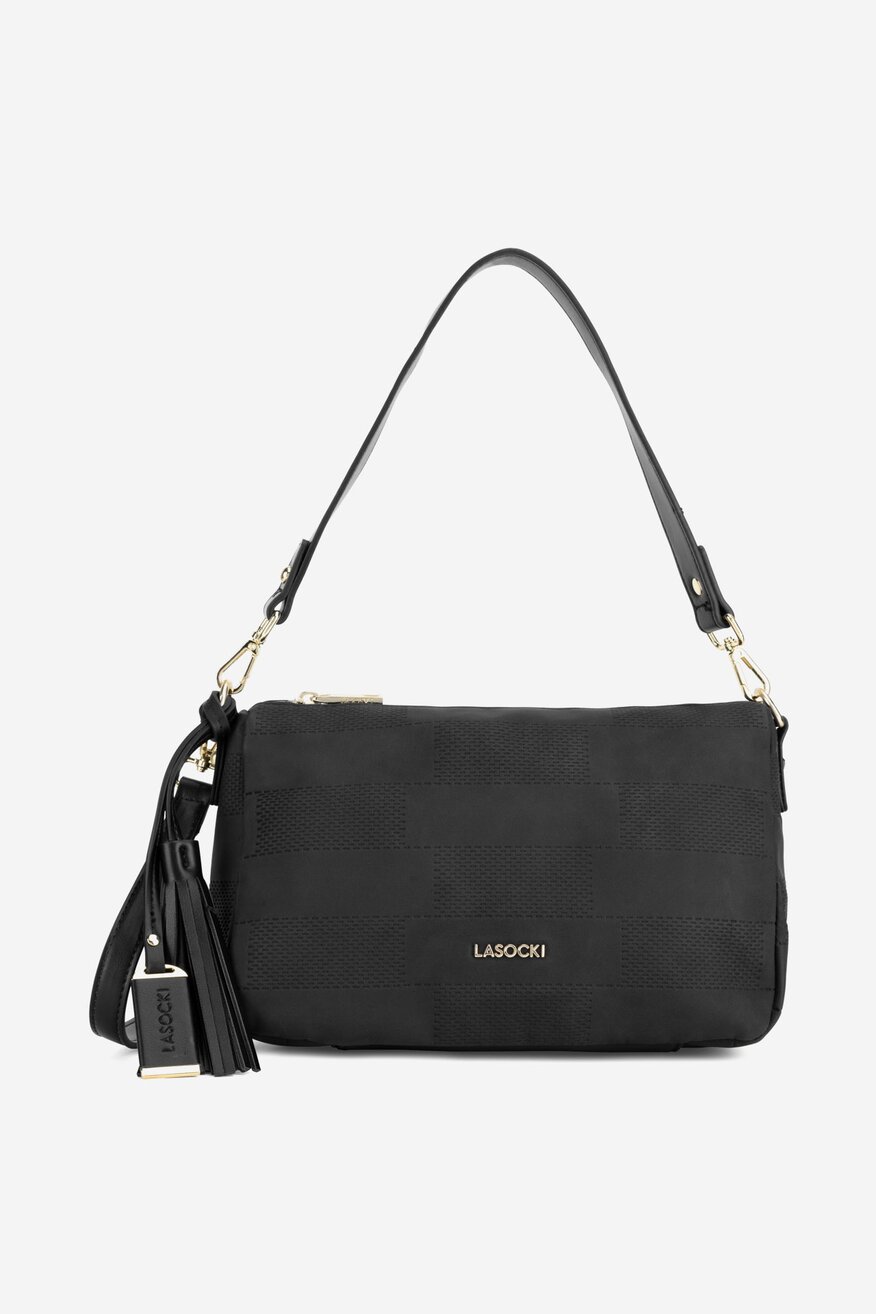 Дамска чанта Lasocki ЧЕРЕН - 5905588833697