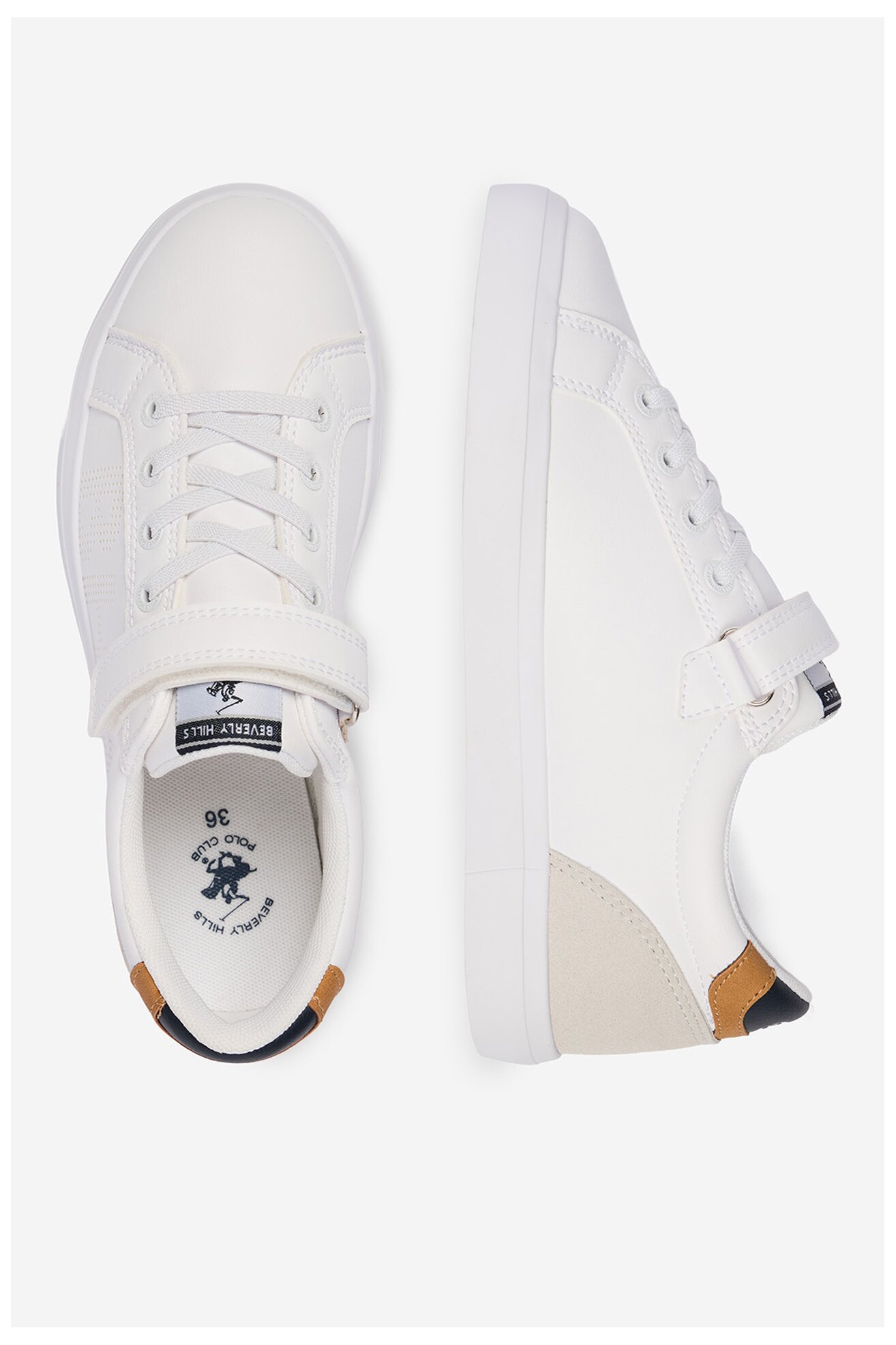 Sneakers Beverly Hills Polo Club CEOWB-V9W-BHPC(IV) Biały