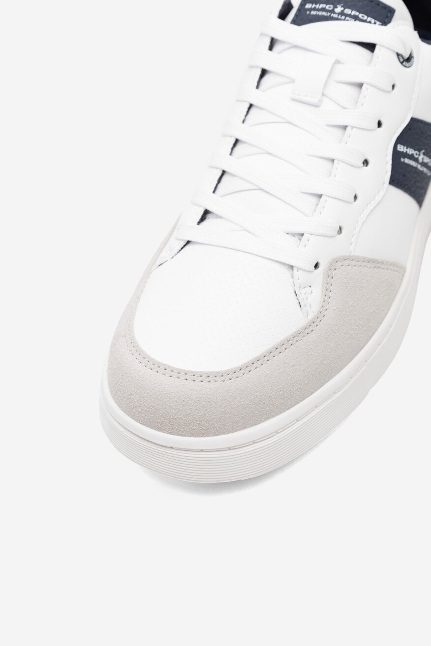 Sneakerși Beverly Hills Polo Club ALB - 5905588055204