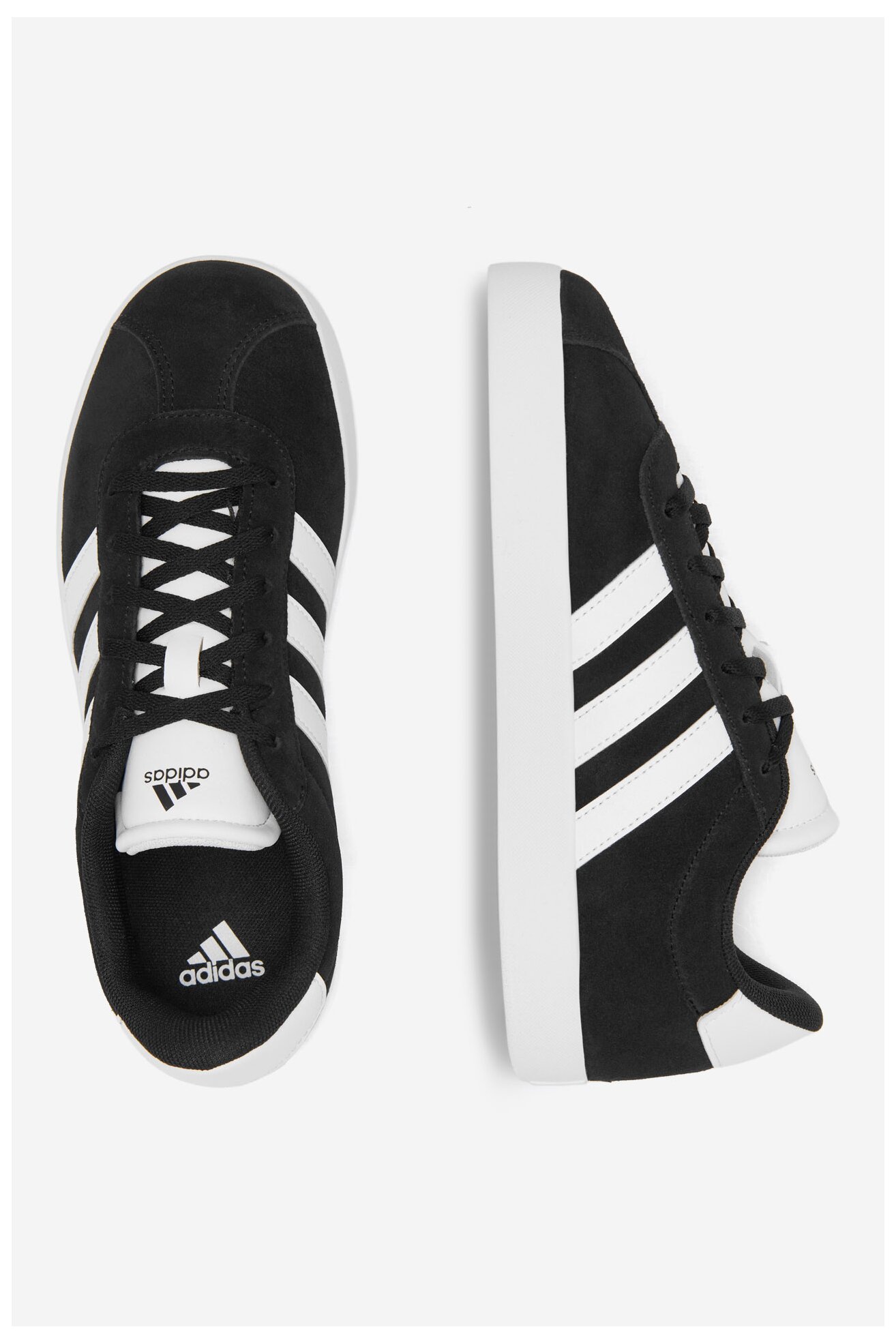 Obuwie sportowe adidas VL COURT 3.0 K ID6313 Czarny