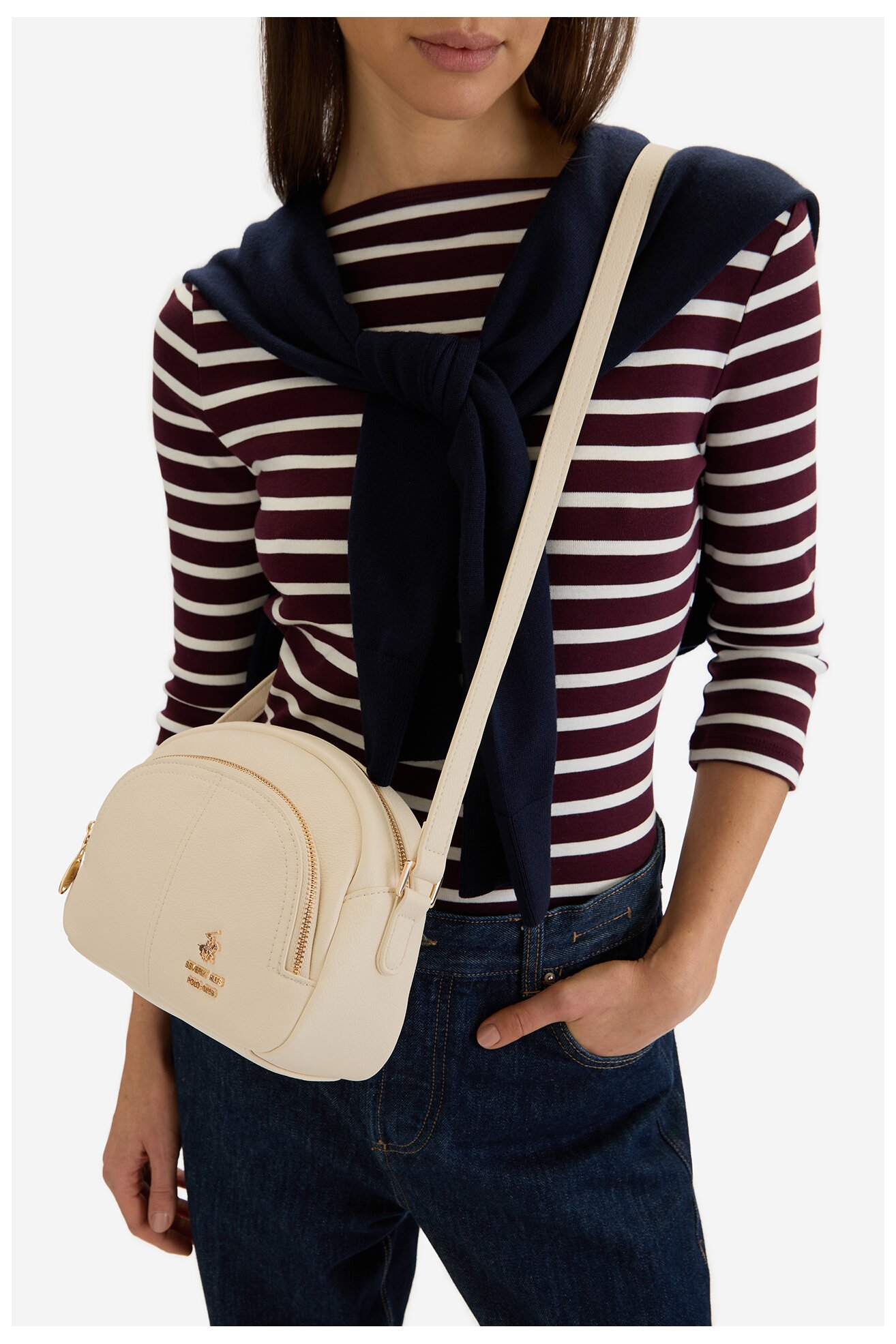 Kézitáska Beverly Hills Polo Club CEO-BHPC-C-013-09 CSONTSZÍNŰ