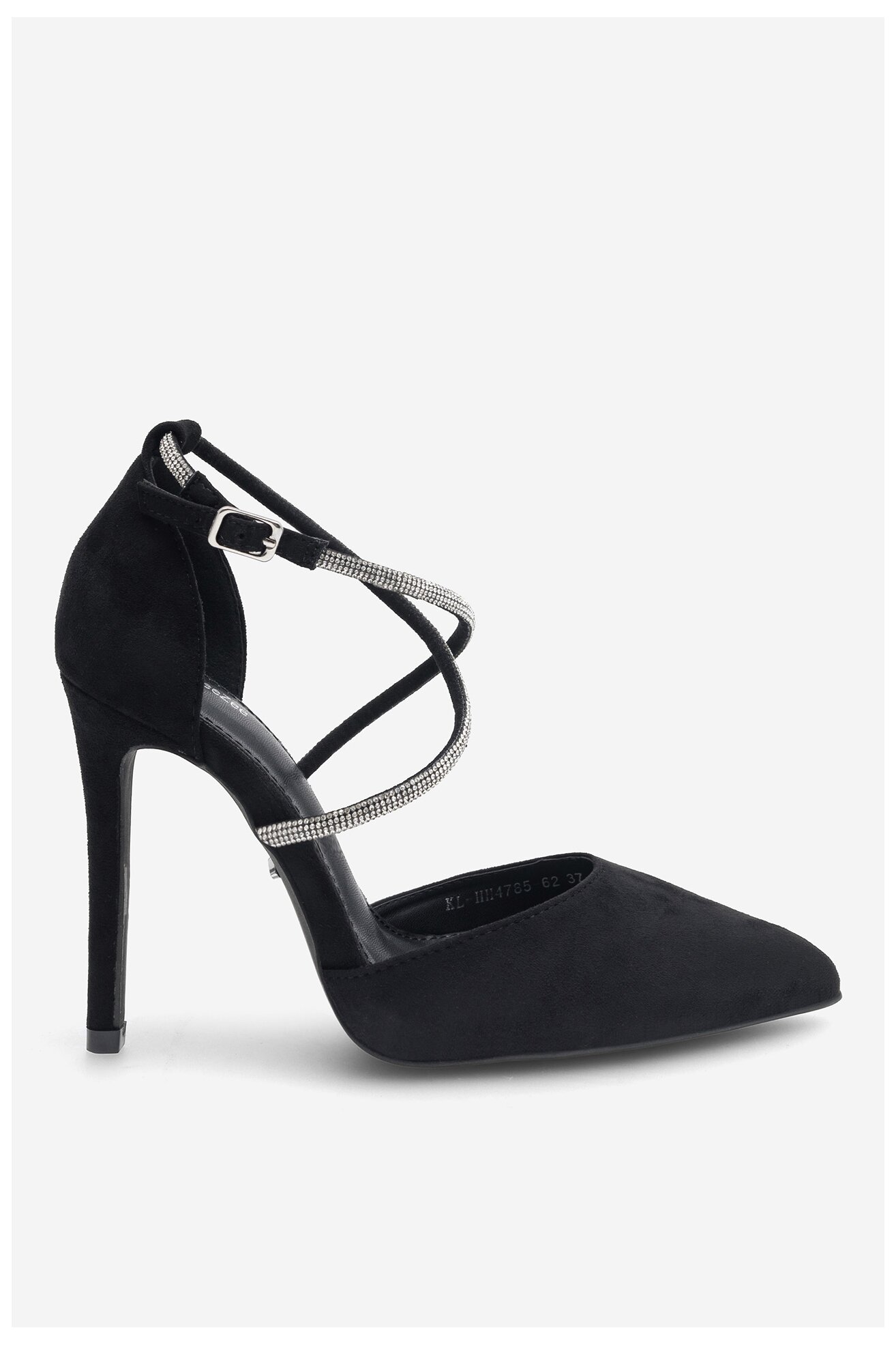 Czółenka DeeZee LARISSA KL-HH4785-62 Czarny