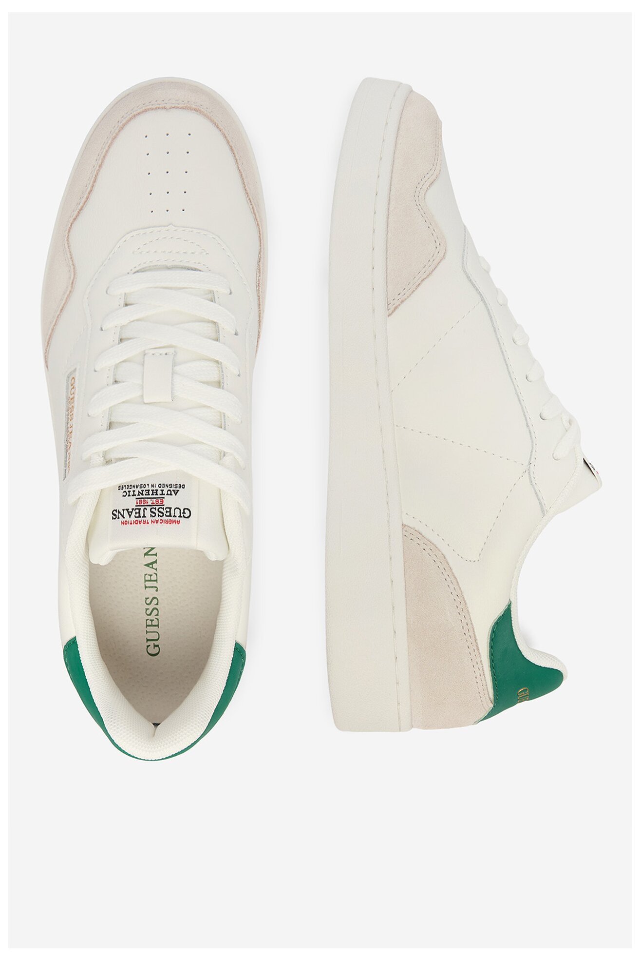 Кросівки GUESS JEANS CWBEO-LUNARI-01 WE БІЛИЙ