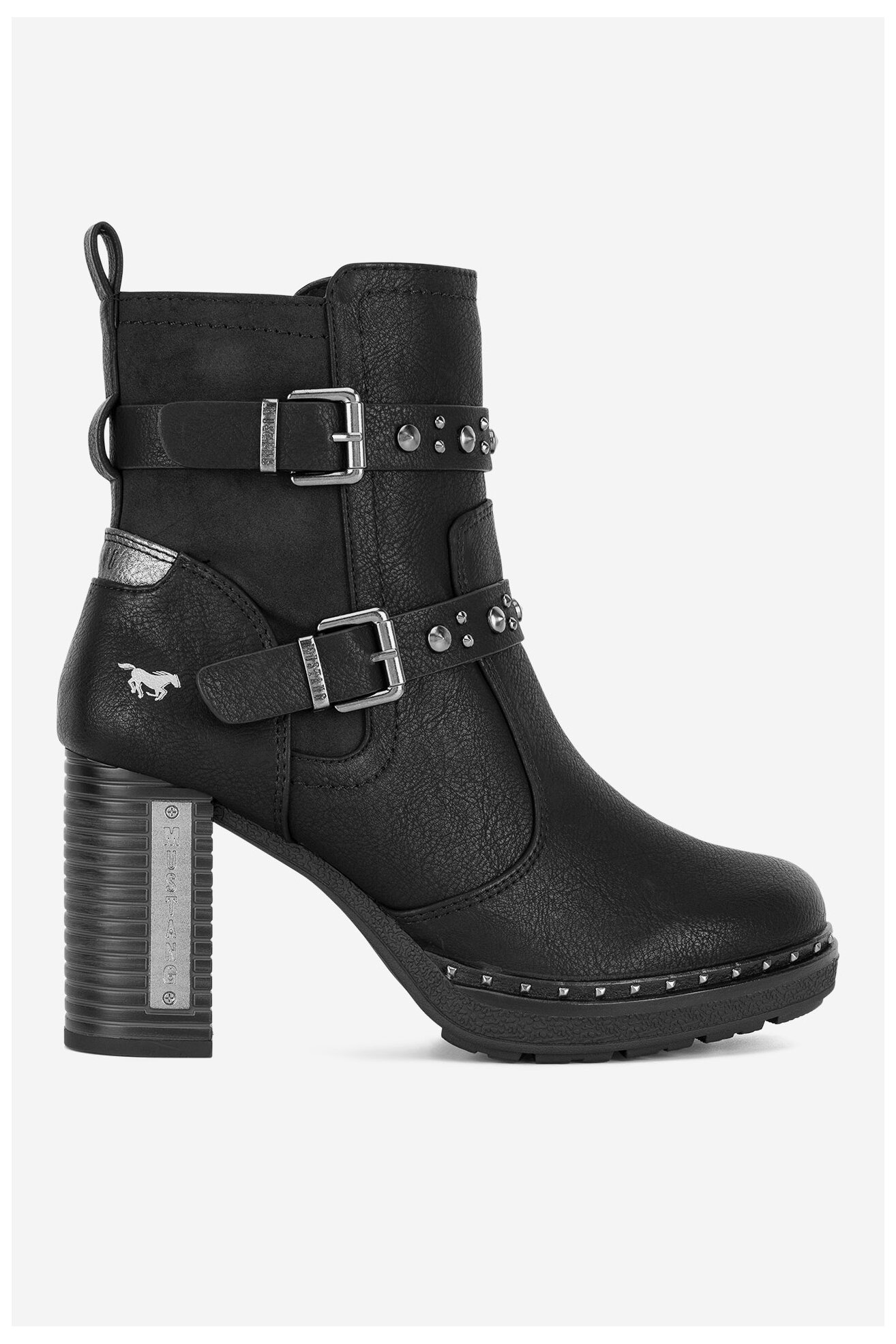 Bokacsizma Mustang 1336-512 FEKETE