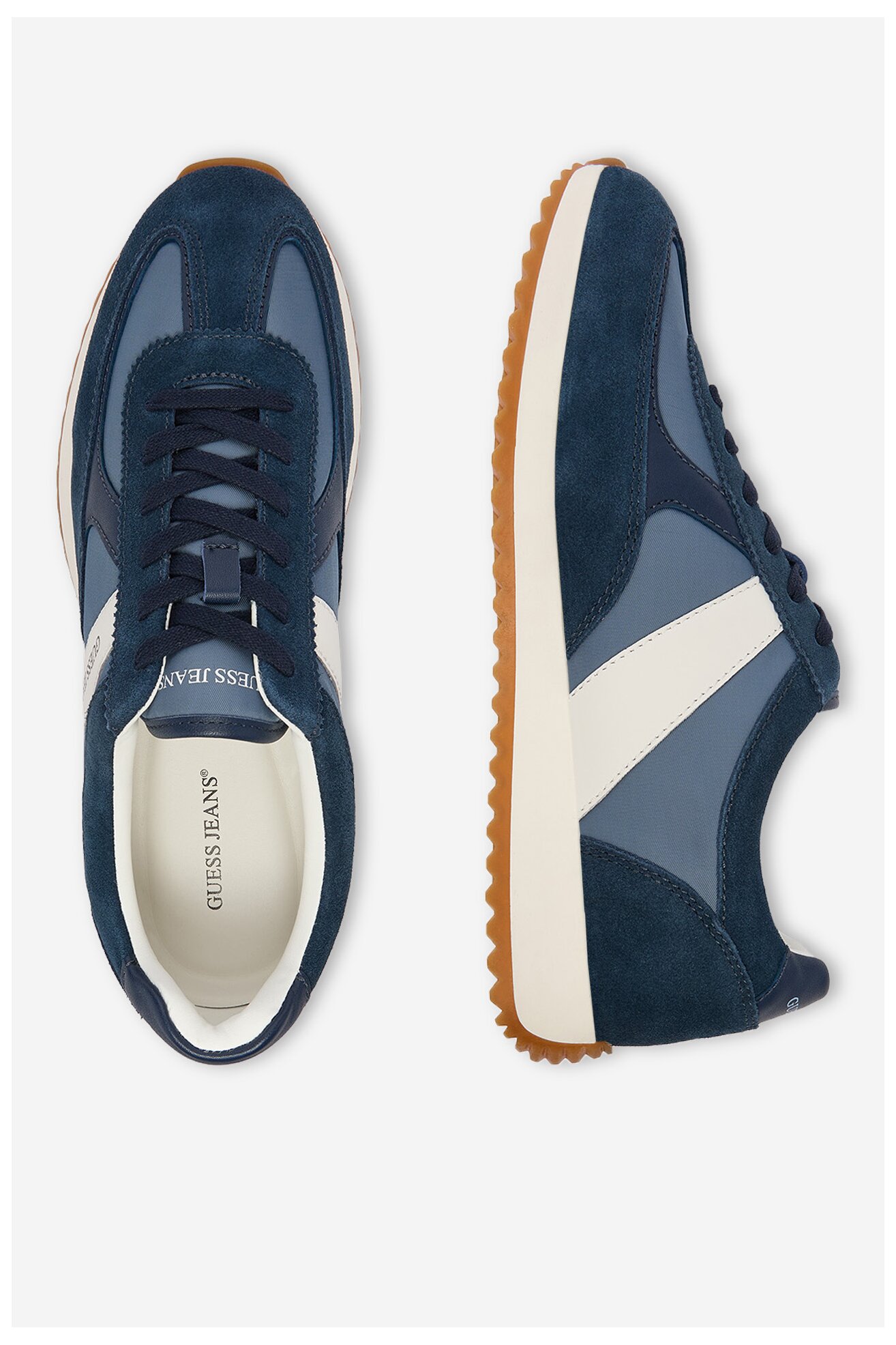 Sneakers GUESS JEANS EO-ORLANDO-01 126AM Granatowy