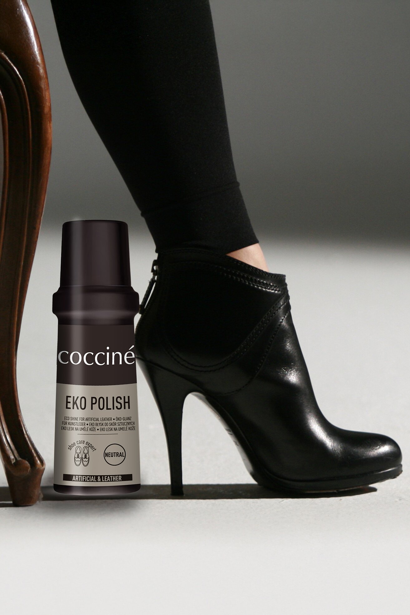 Kosmetyki do obuwia Coccine EKO POLISH 75 ml v.A Czarny