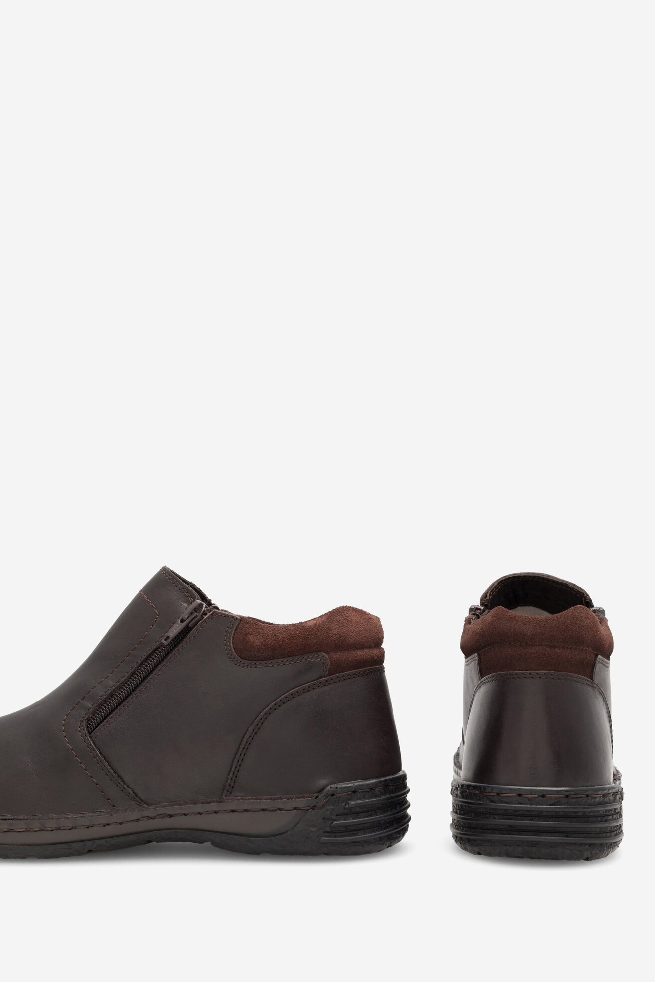 Botki Go Soft GIJON-01 Brązowy ciemny