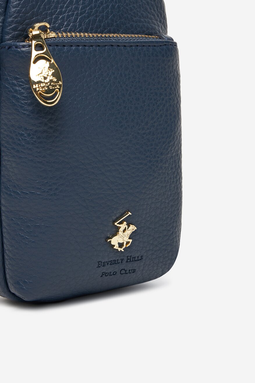 Kézitáska Beverly Hills Polo Club SÖTÉTKÉK - 5906751252543