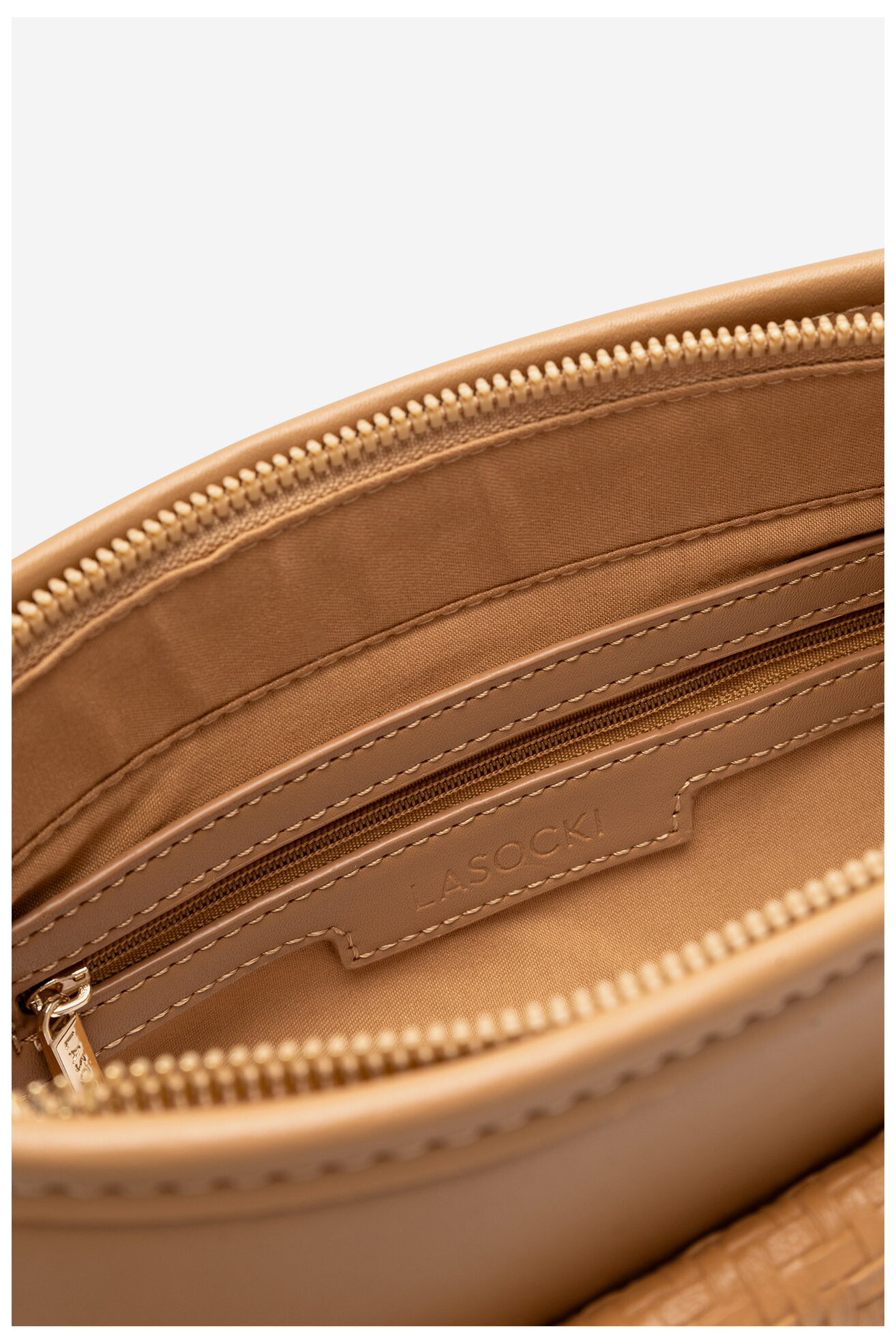 Дамска чанта Lasocki LSK-M-003-07 КАМЕЛ