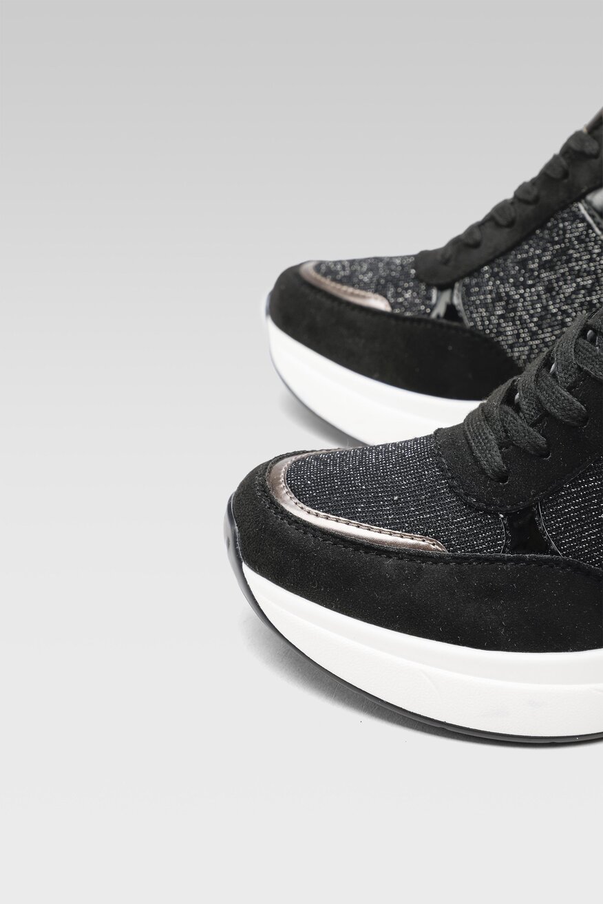 
                Quazi - Sneakersy na koturnie - 5904862216492