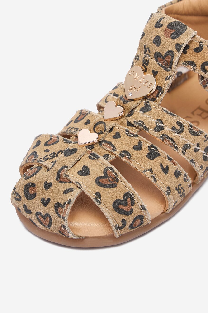 
                GUESS - Sandały skórzane - 5906751851616