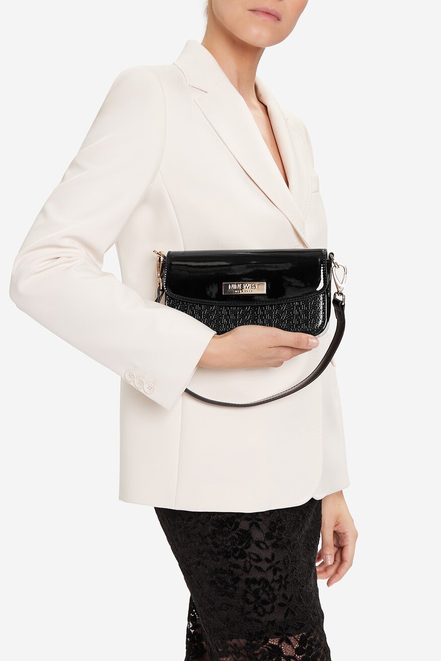 
                Дамска чанта NINE WEST ЧЕРЕН - 5906751259344