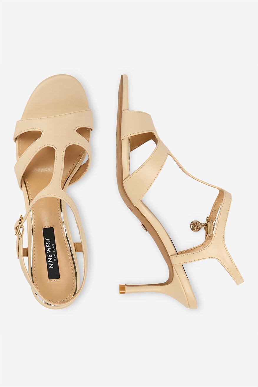 
                NINE WEST - Sandały na szpilce - 5906751116777