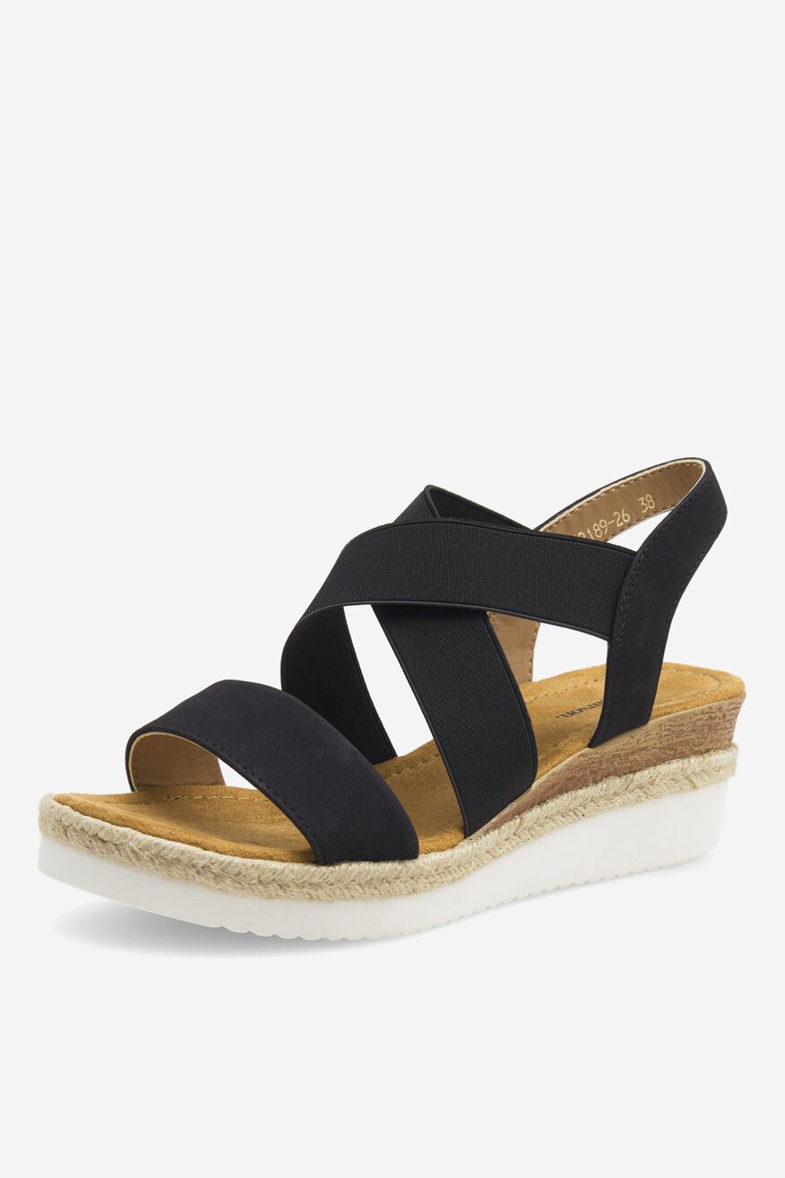 Sandály Clara Barson ČERNÁ - 5904862398136