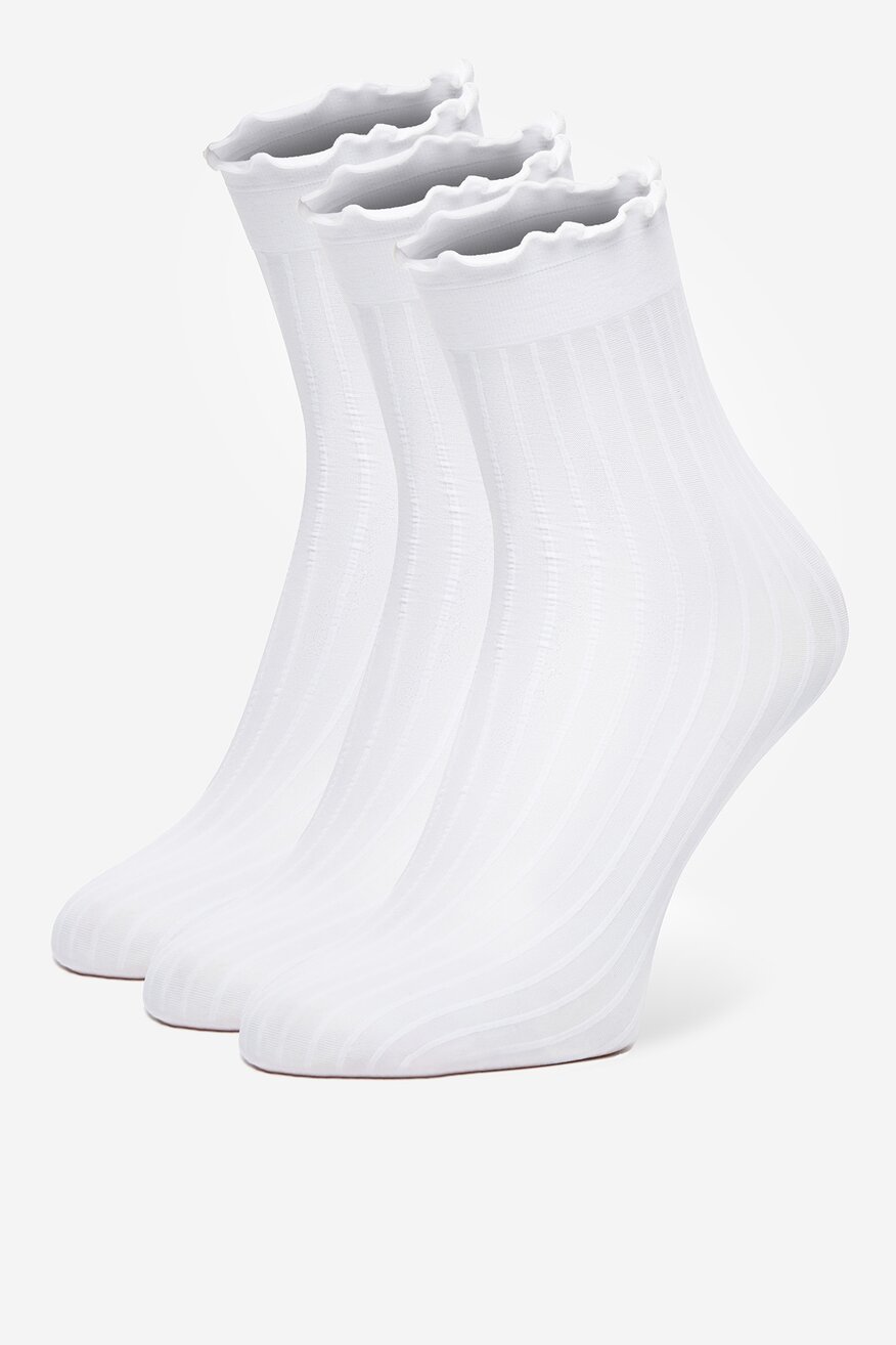 
                Шкарпетка NINE WEST БІЛИЙ - 5906751382301